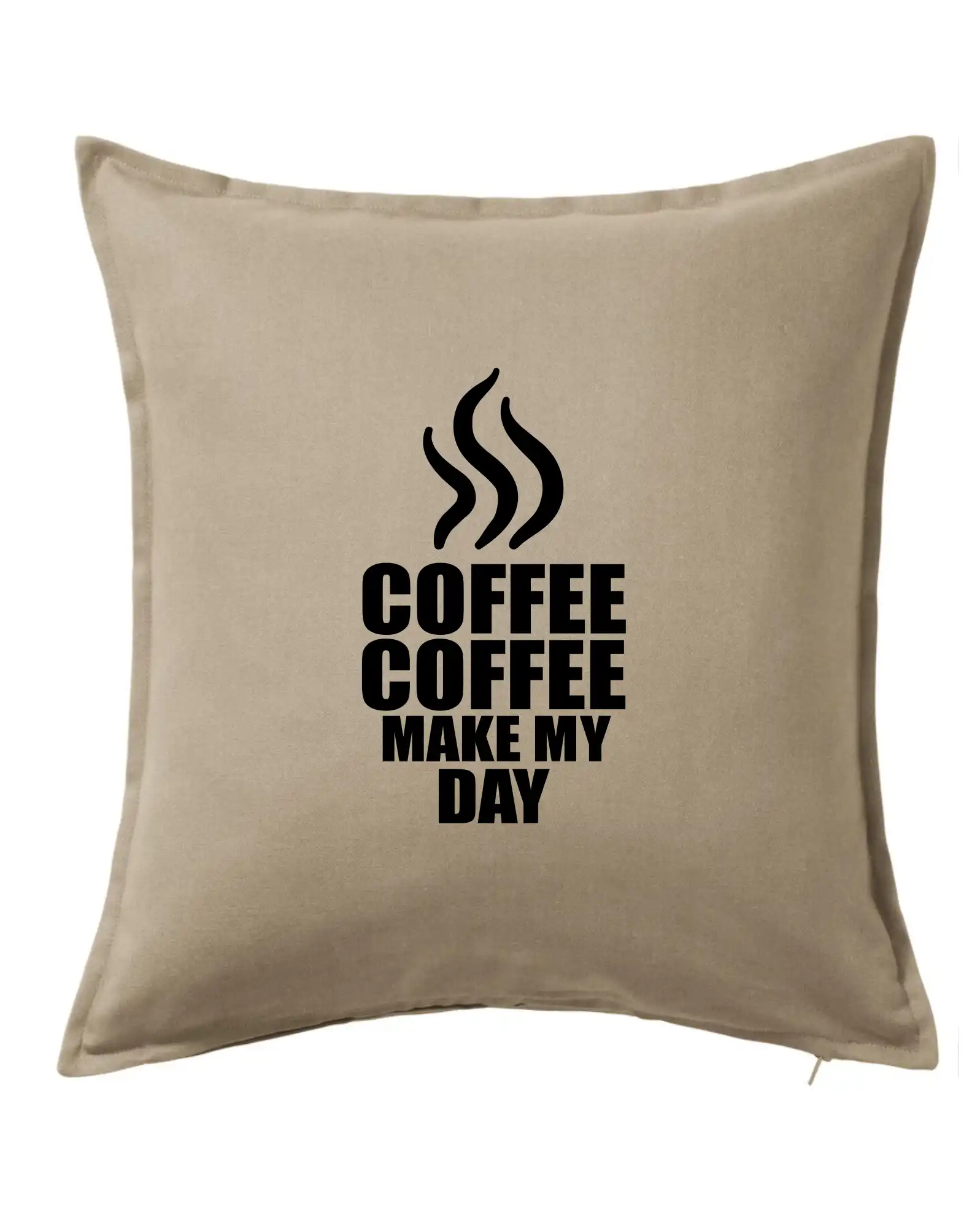 Motívy pre baristu a milovníkov kávy - Coffee makes my day - Vankúš 50x50