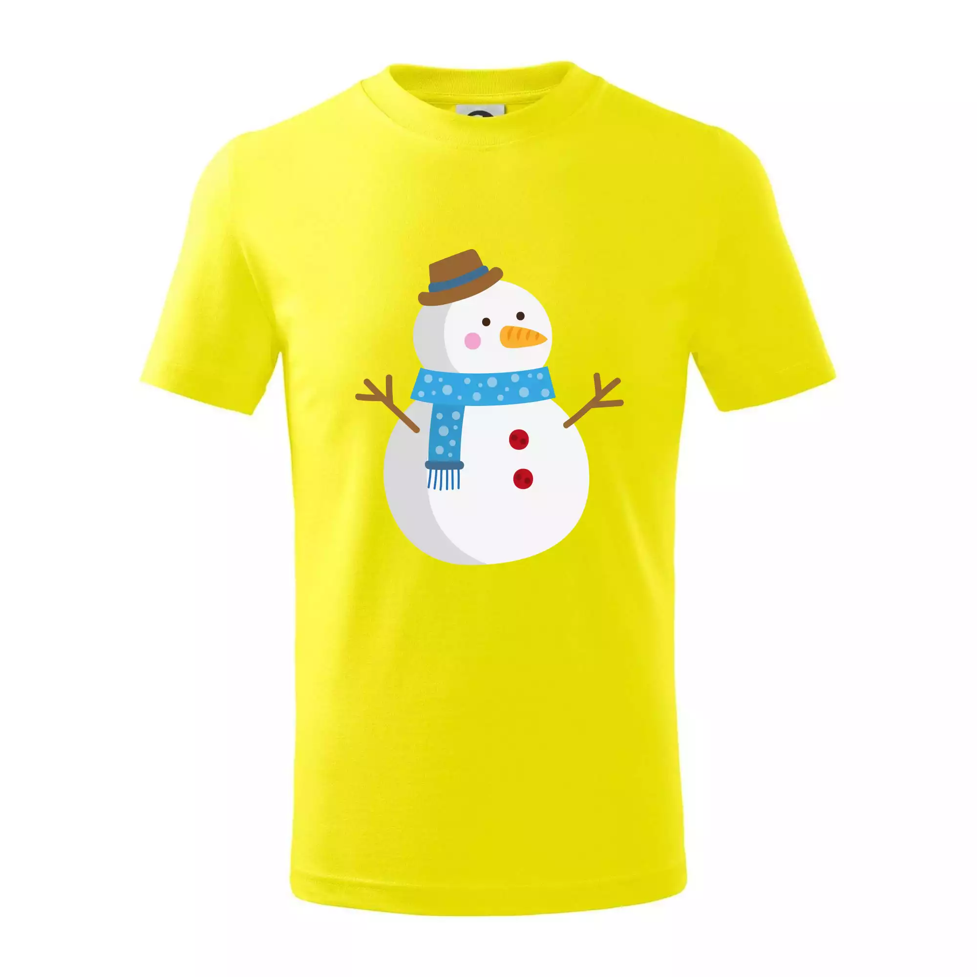 Sněhulák se šálou