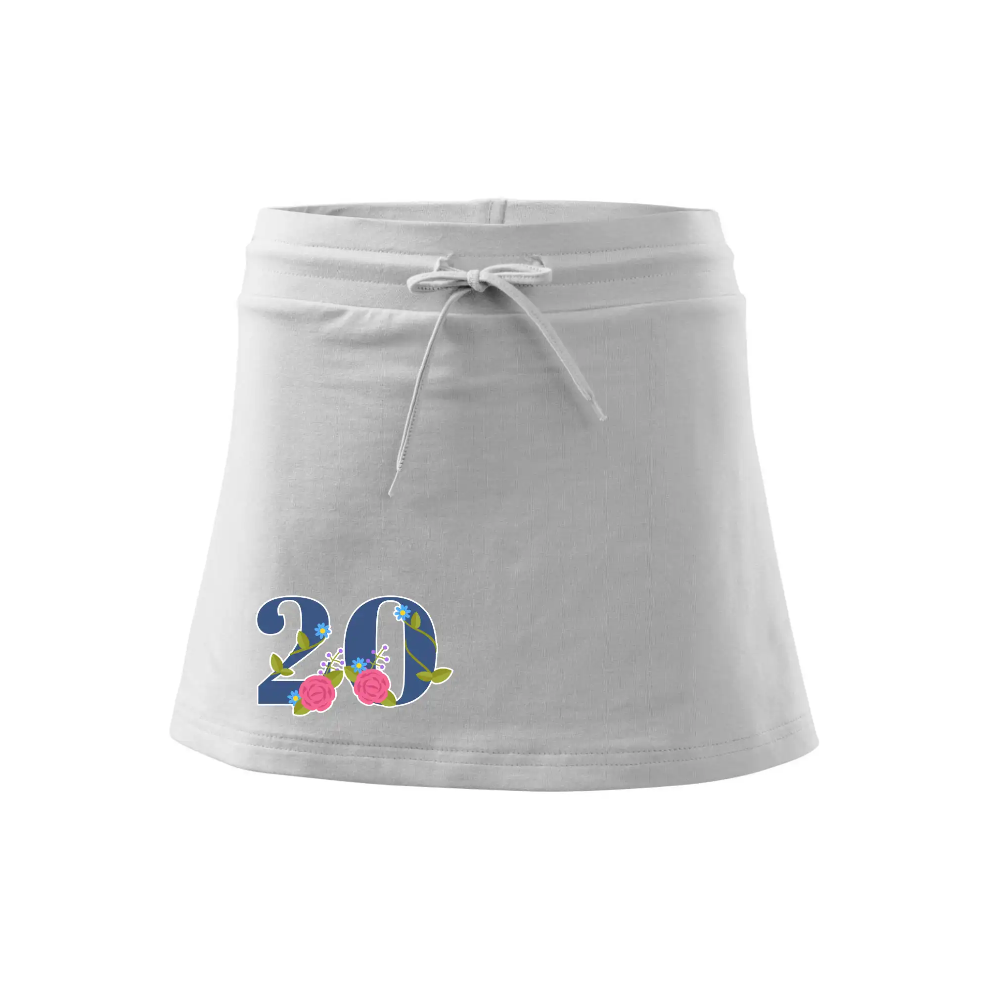 Květinové číslo kreslené - 20