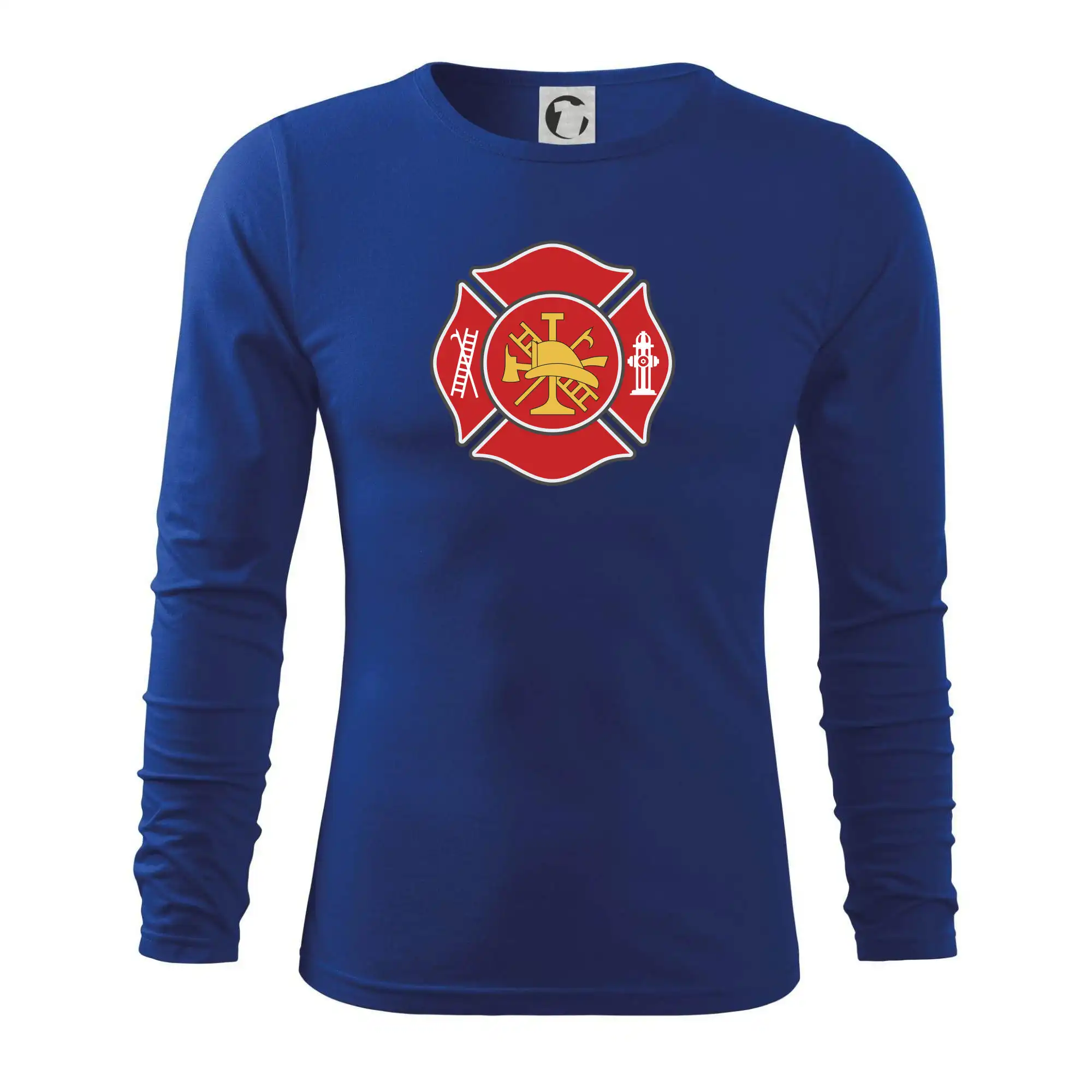 Fire department logo červené