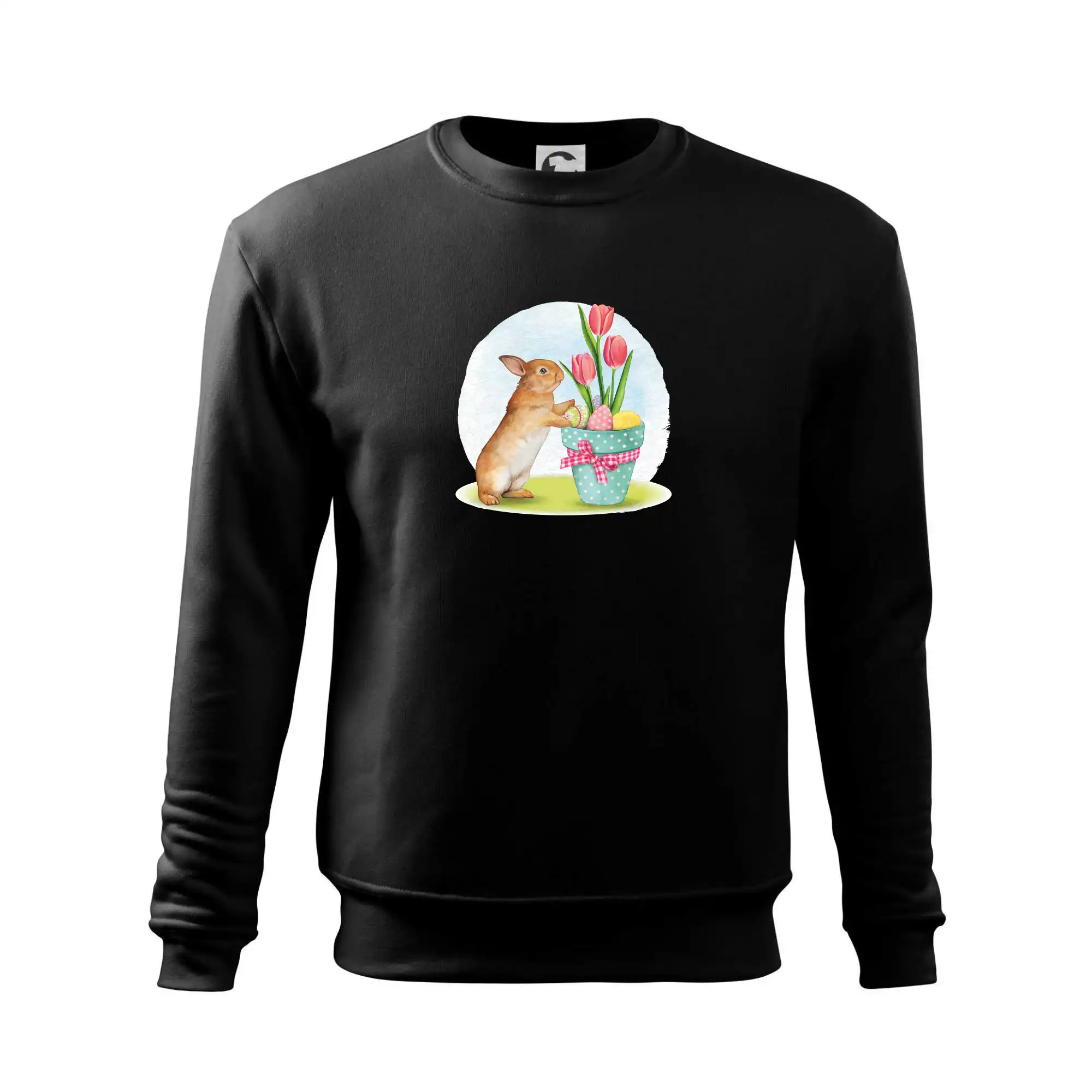 Velikonoční zajíček tulipány