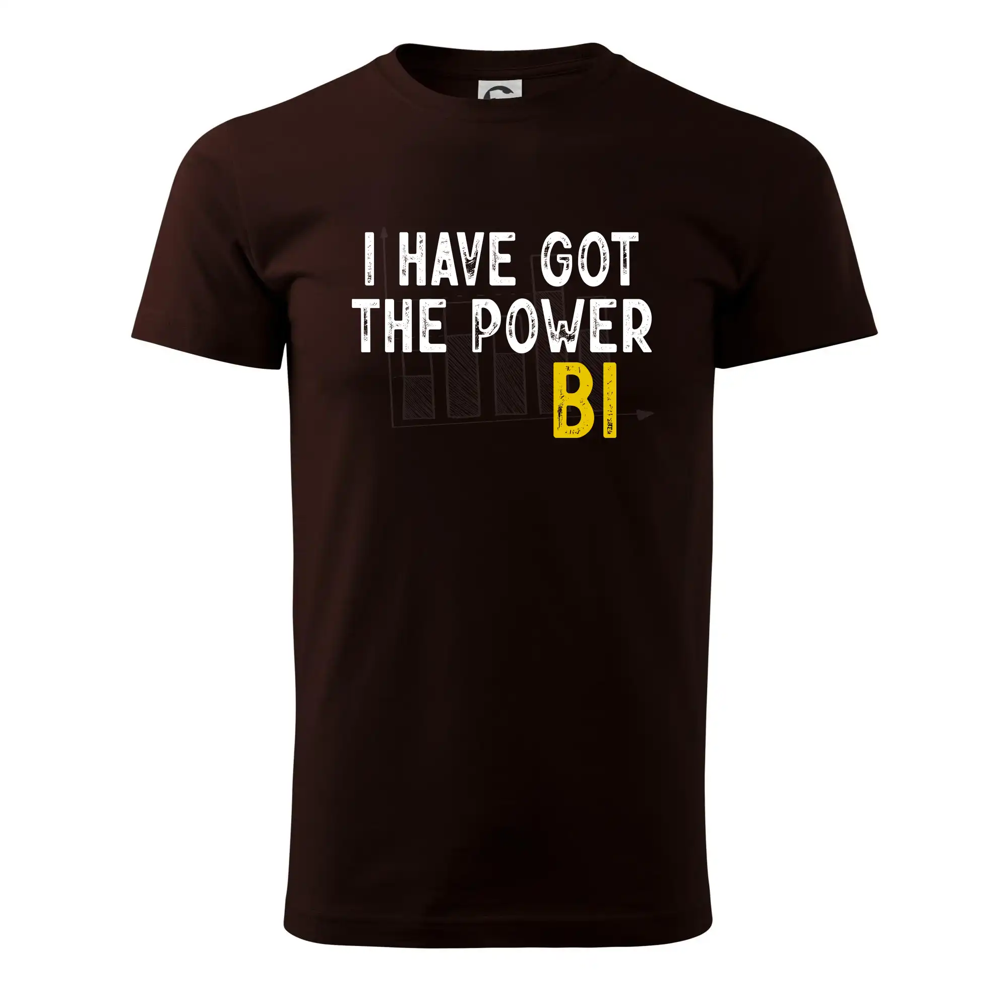 Tričká pre ajťákov - I have got the power bi - Klasické pánske tričko vyššej gramáže