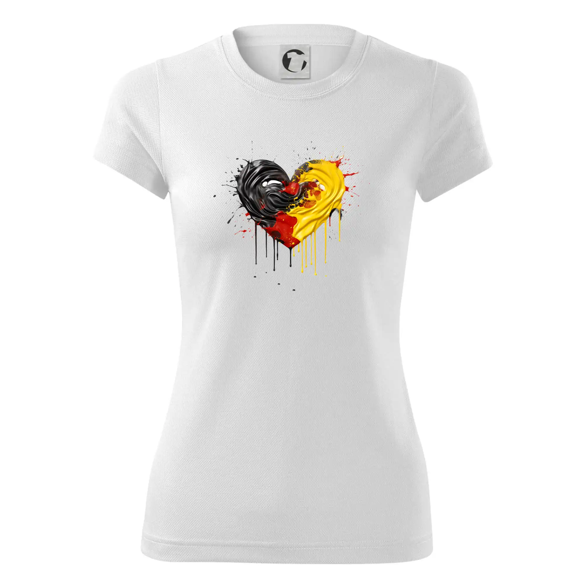 Srdce rozprsknuté - Německé barvy