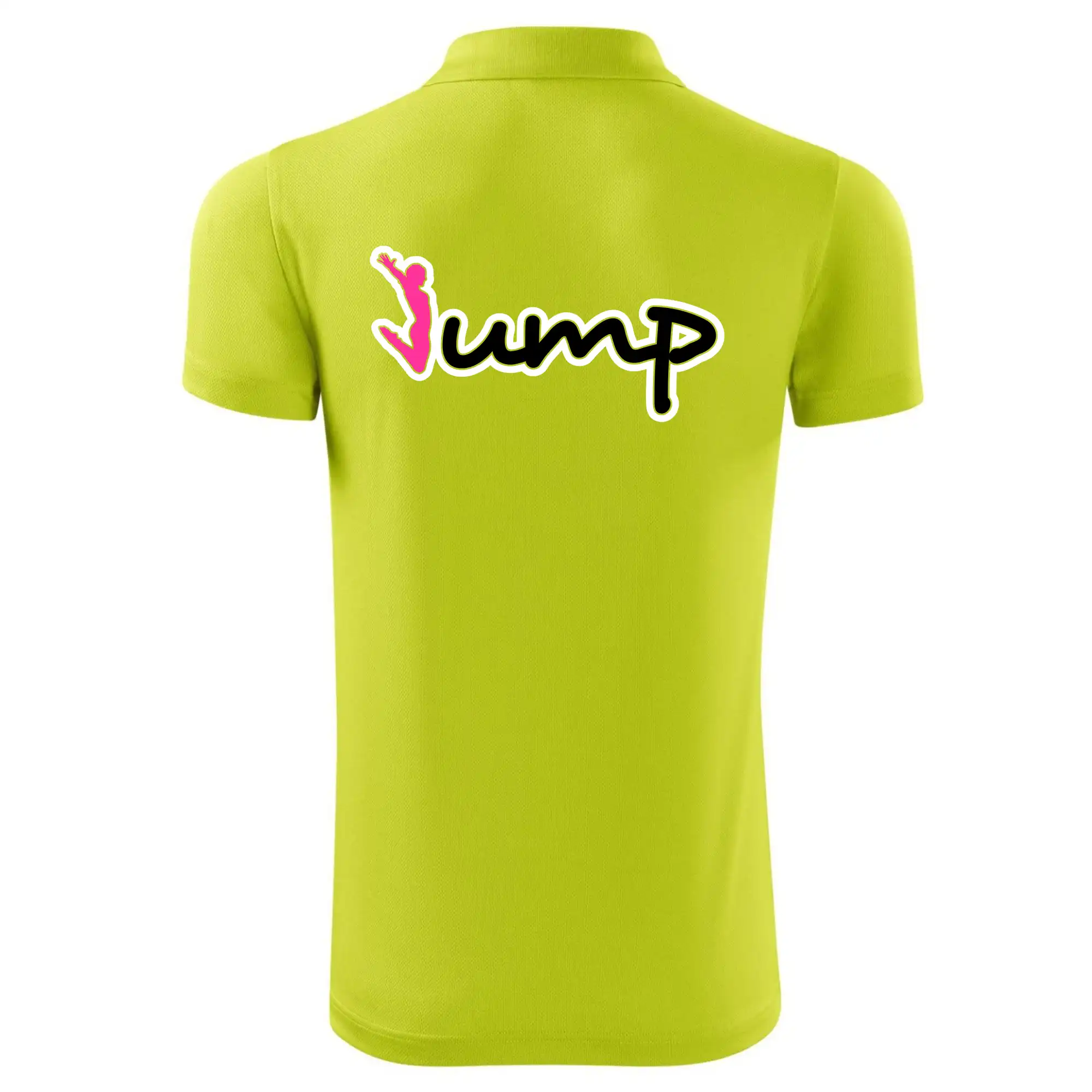 Jump - nápis a panáček