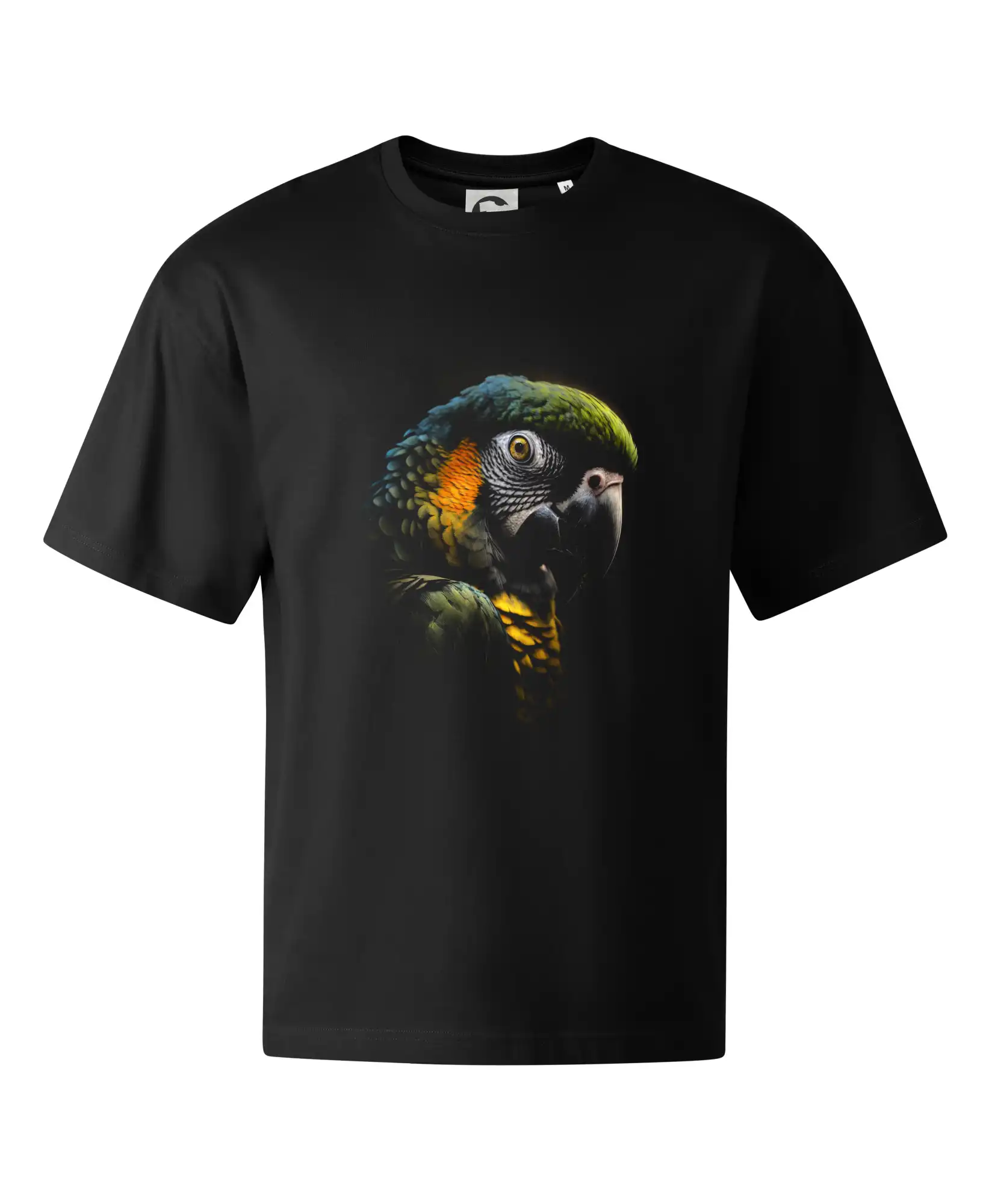 Tričko s motívmi vtákov - Papagáj fotka - Stage unisex - OVERSIZE