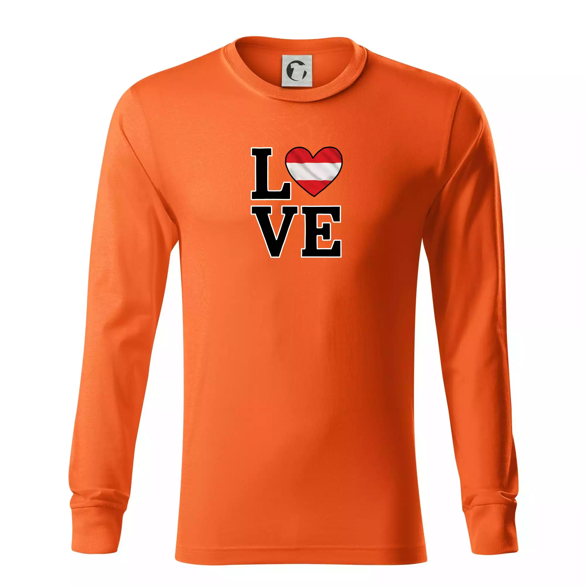 Love Rakouská vlajka