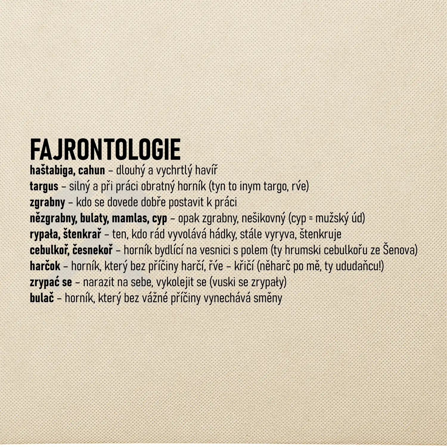 FAJRONTOLOGIE