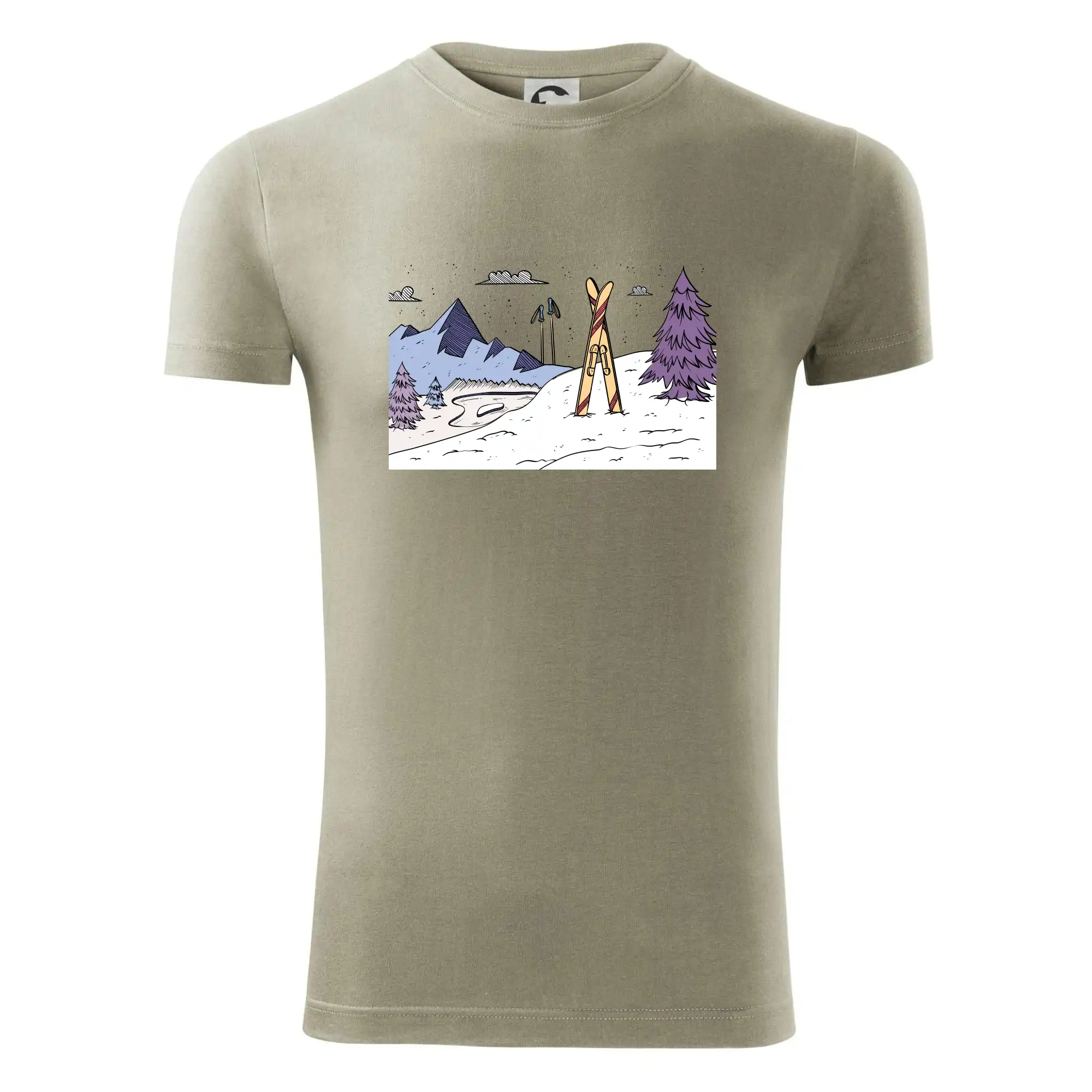 Panorama lyžování