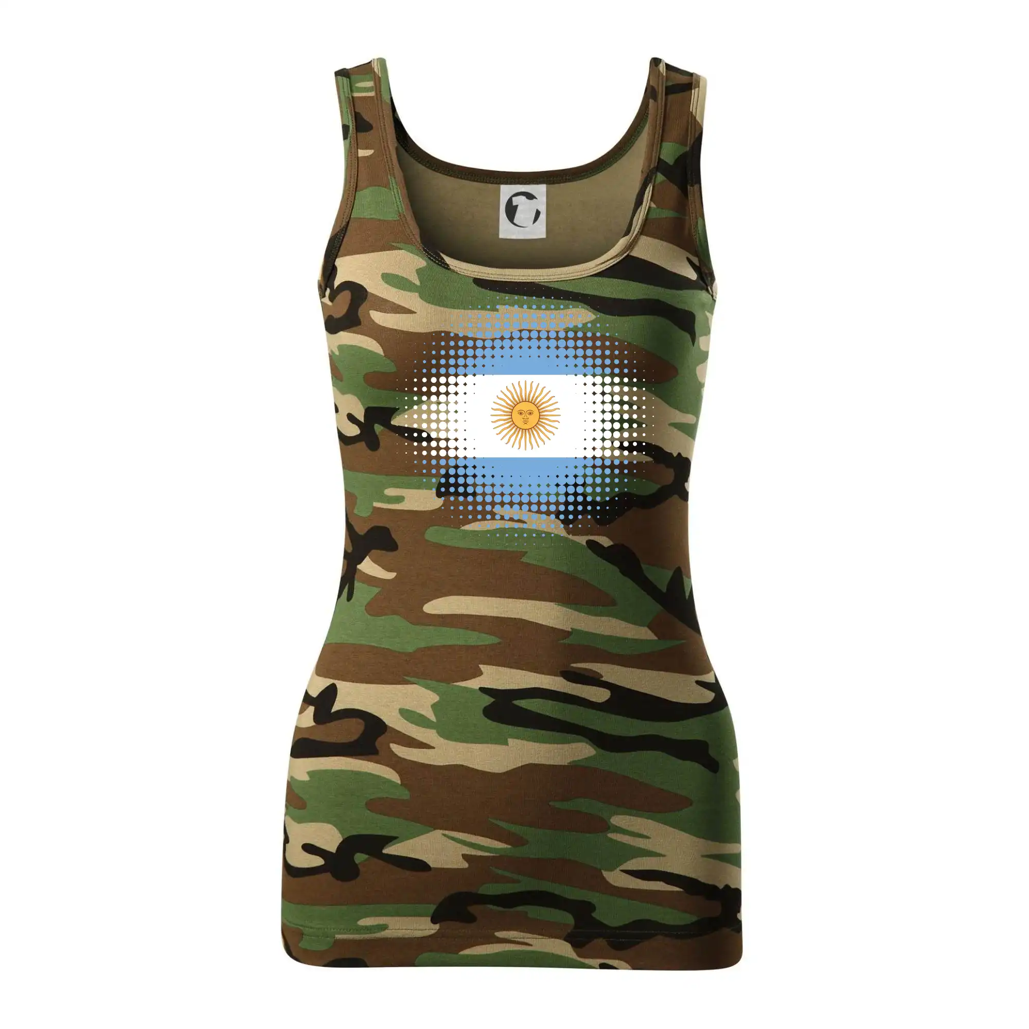 Argentina vlajka tečkovaná