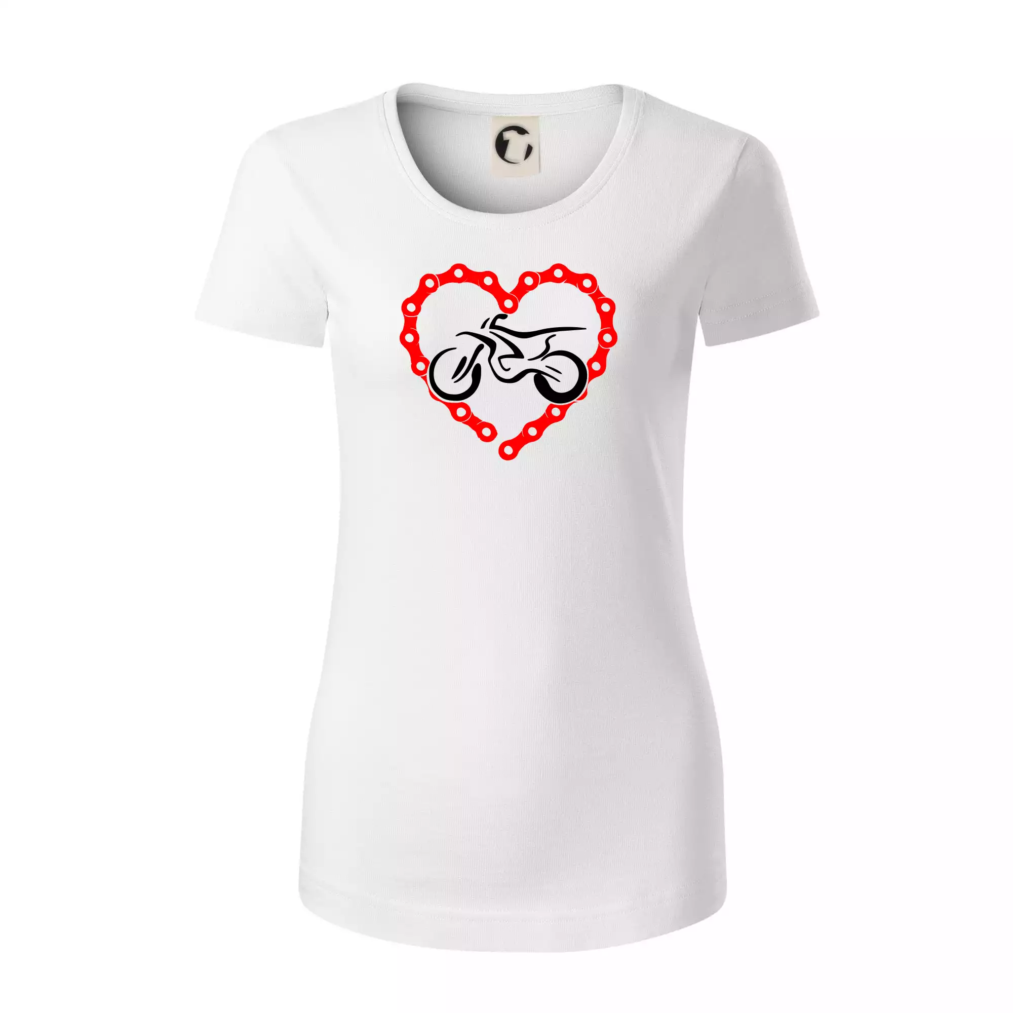 Moto srdce řetěz - enduro