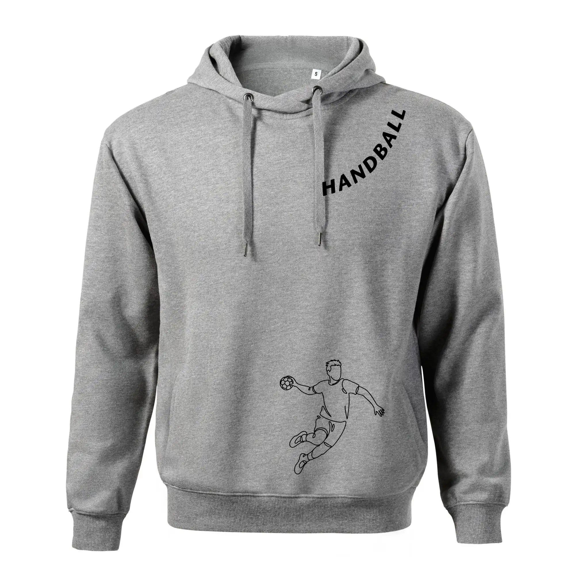 Handball nápis šikmo