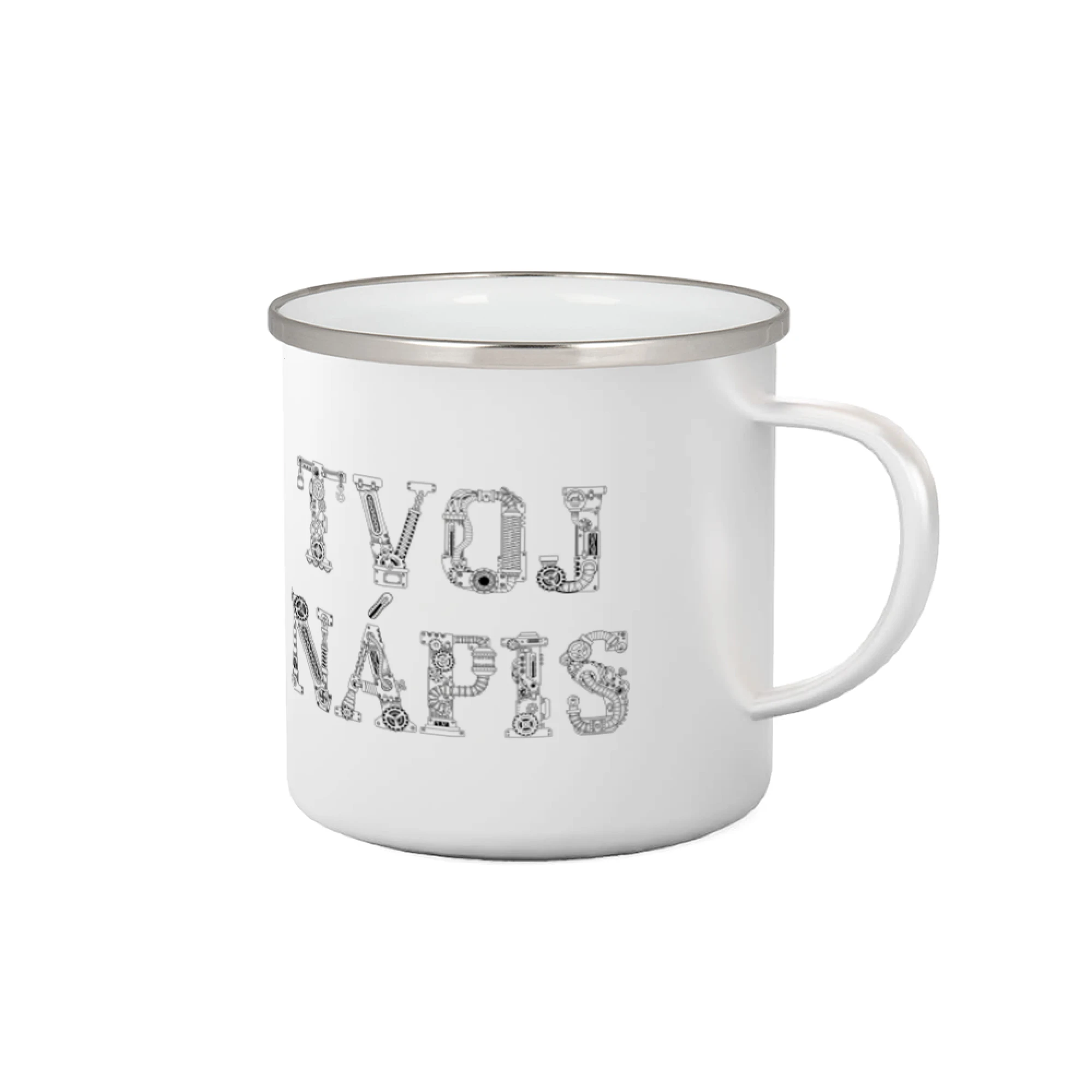 Tričká s potlačou steampunk - Steampunk vlastný nápis - Plecháčik