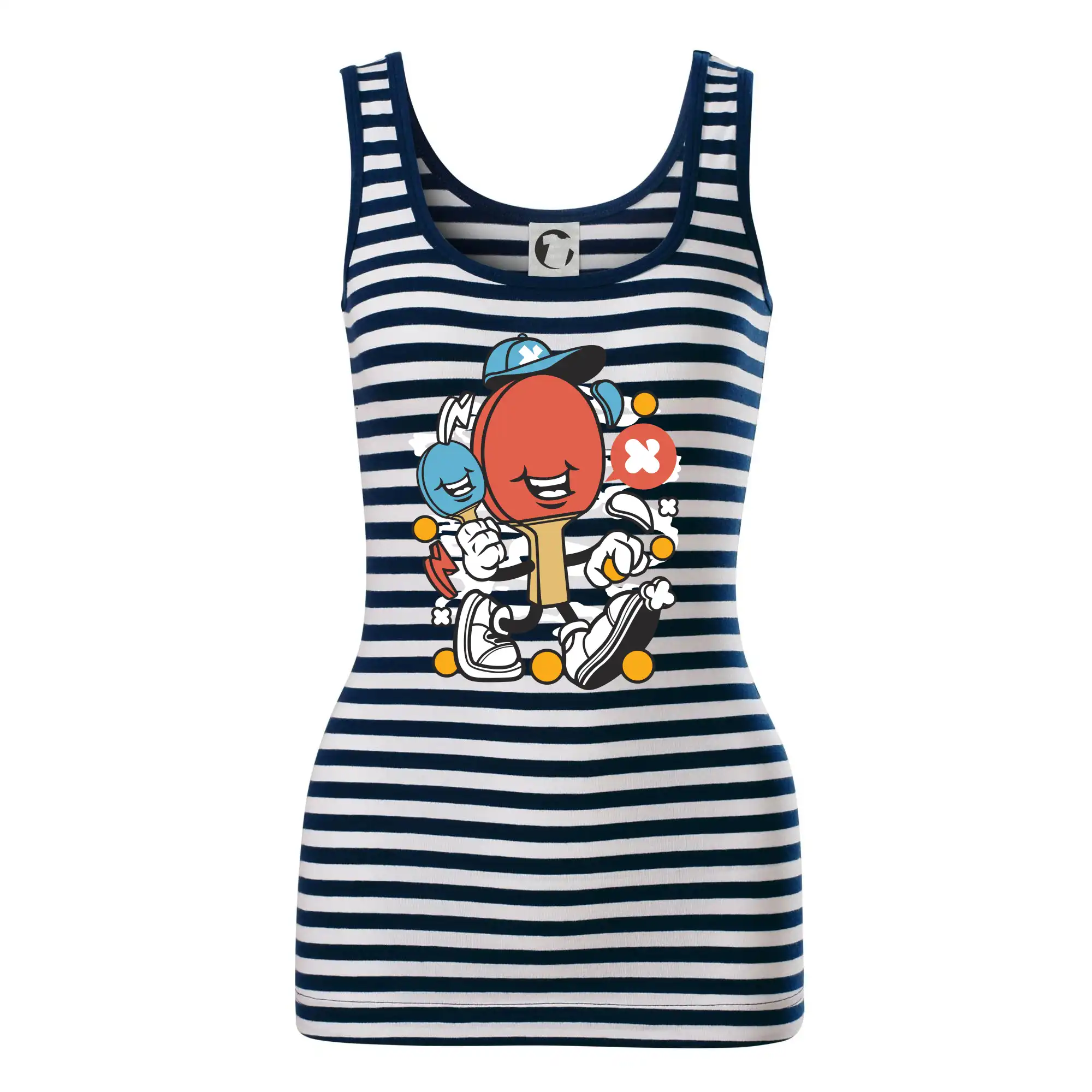 Vtipné tričká na stolný tenis - Pinčesňák - Sailor tielko na vodu