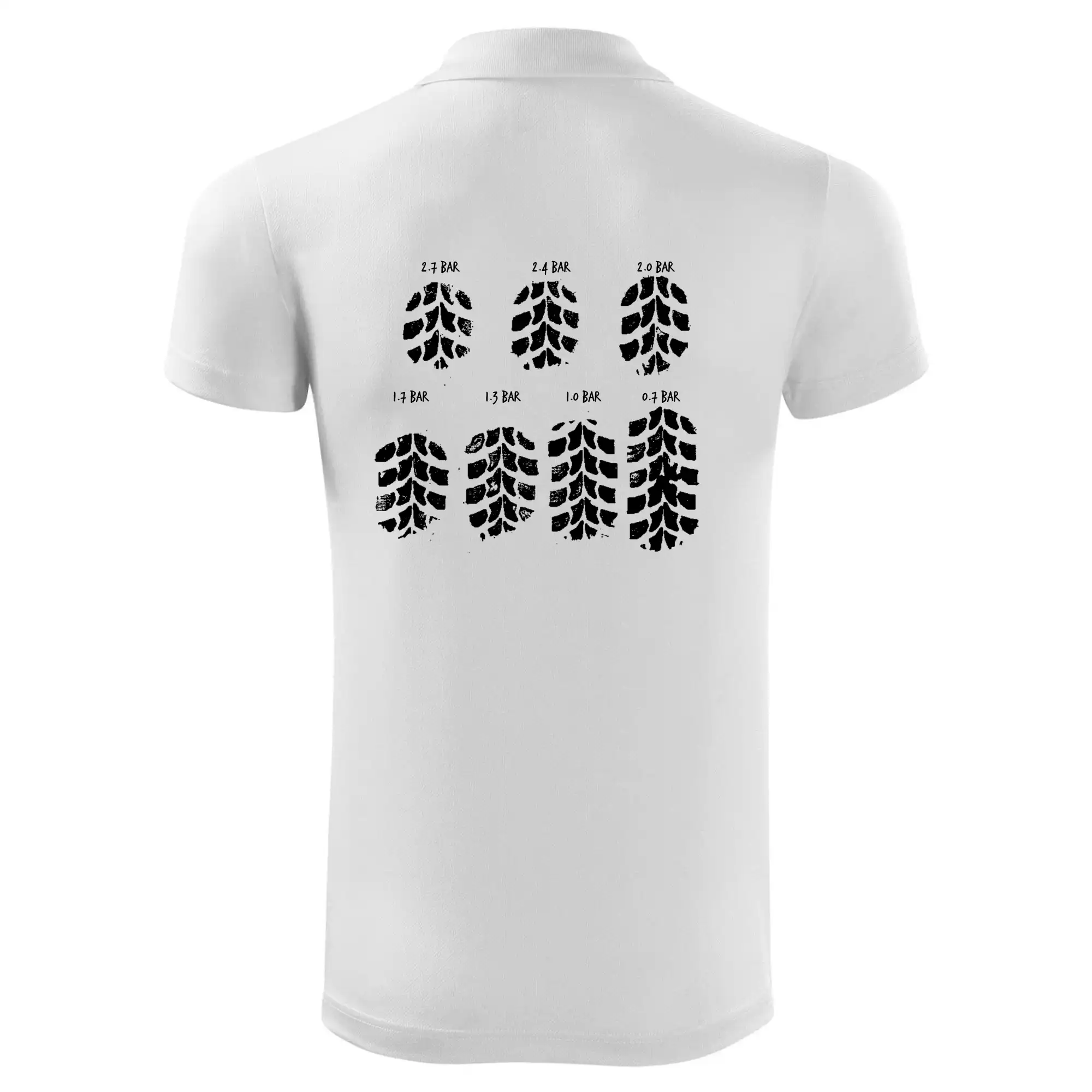 Pneumatiky - obtisk v závislosti na tlaku