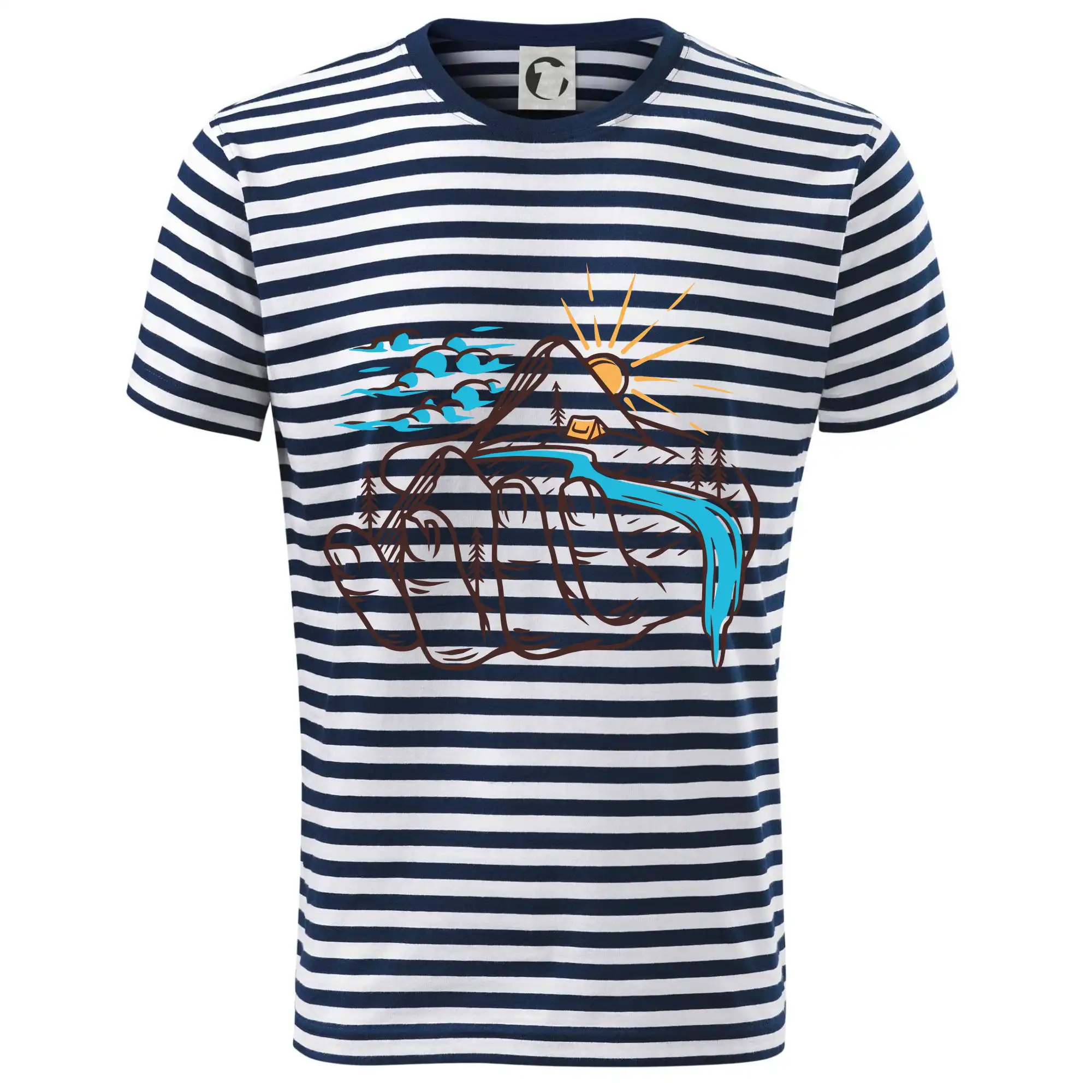 Trička pre cestovateľov - Hory ako na dlani - Dětské triko na vodu