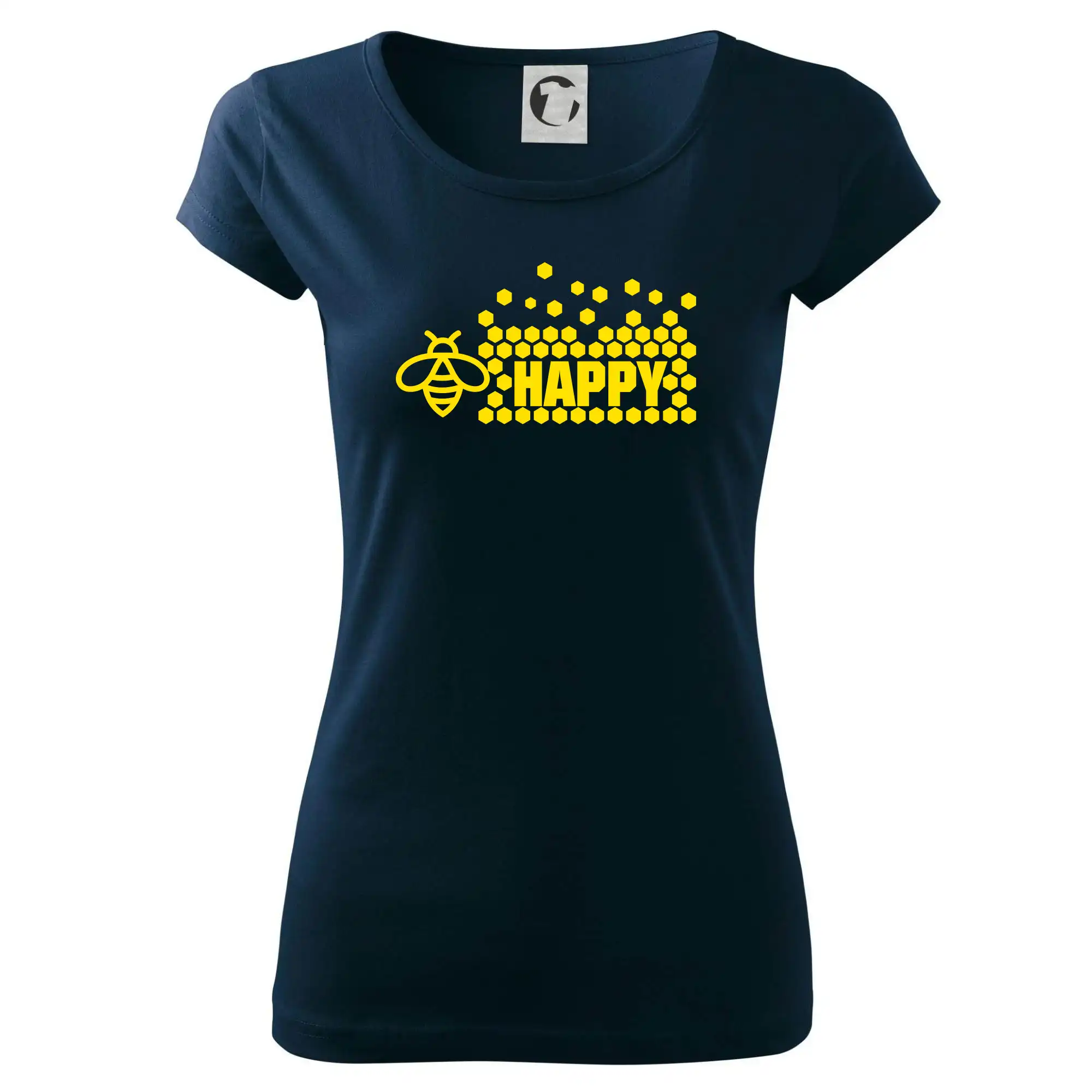 Bee Happy - Dámske tričko Pure