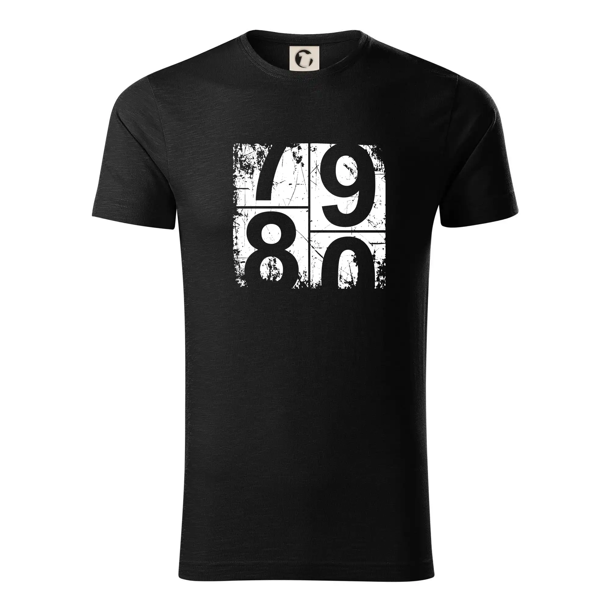 Tričko k osemdesiatinám - Tachometer 80 - Tričko z organickej bavlny