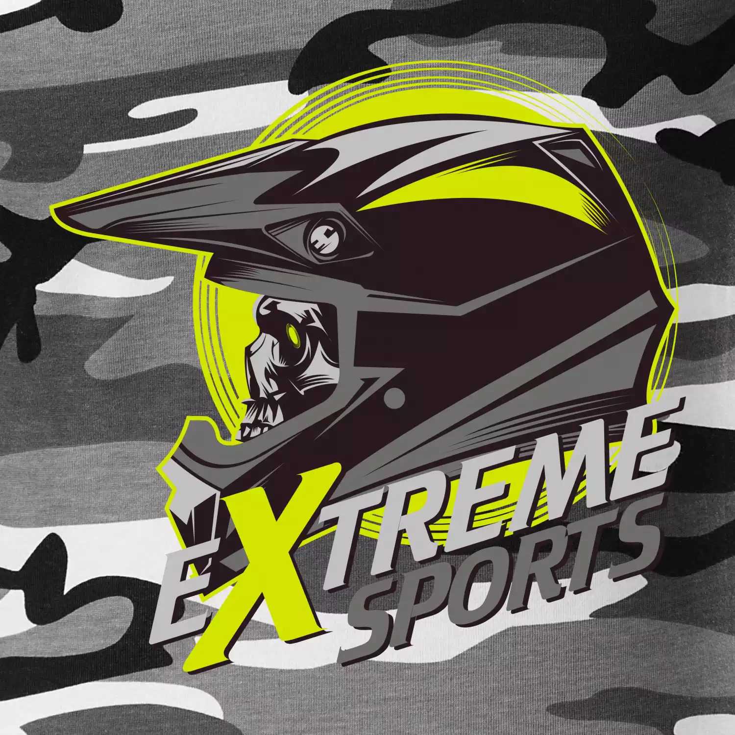 Motocross extreme sports helma