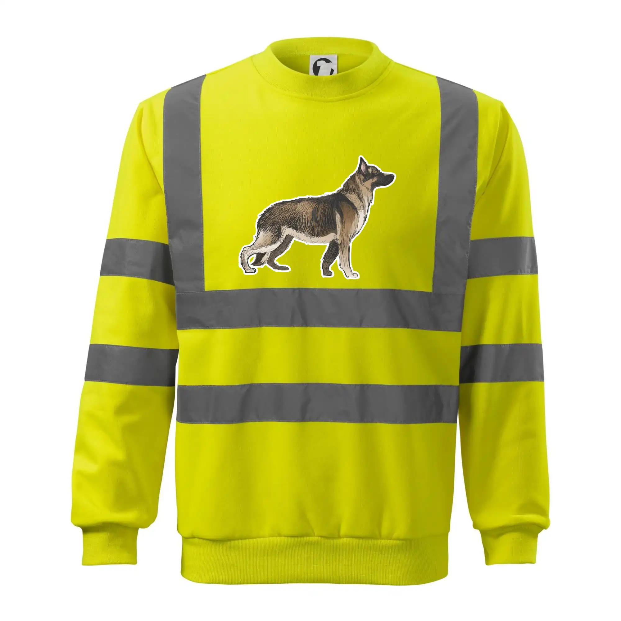 Německý ovčák - hnědý kreslený