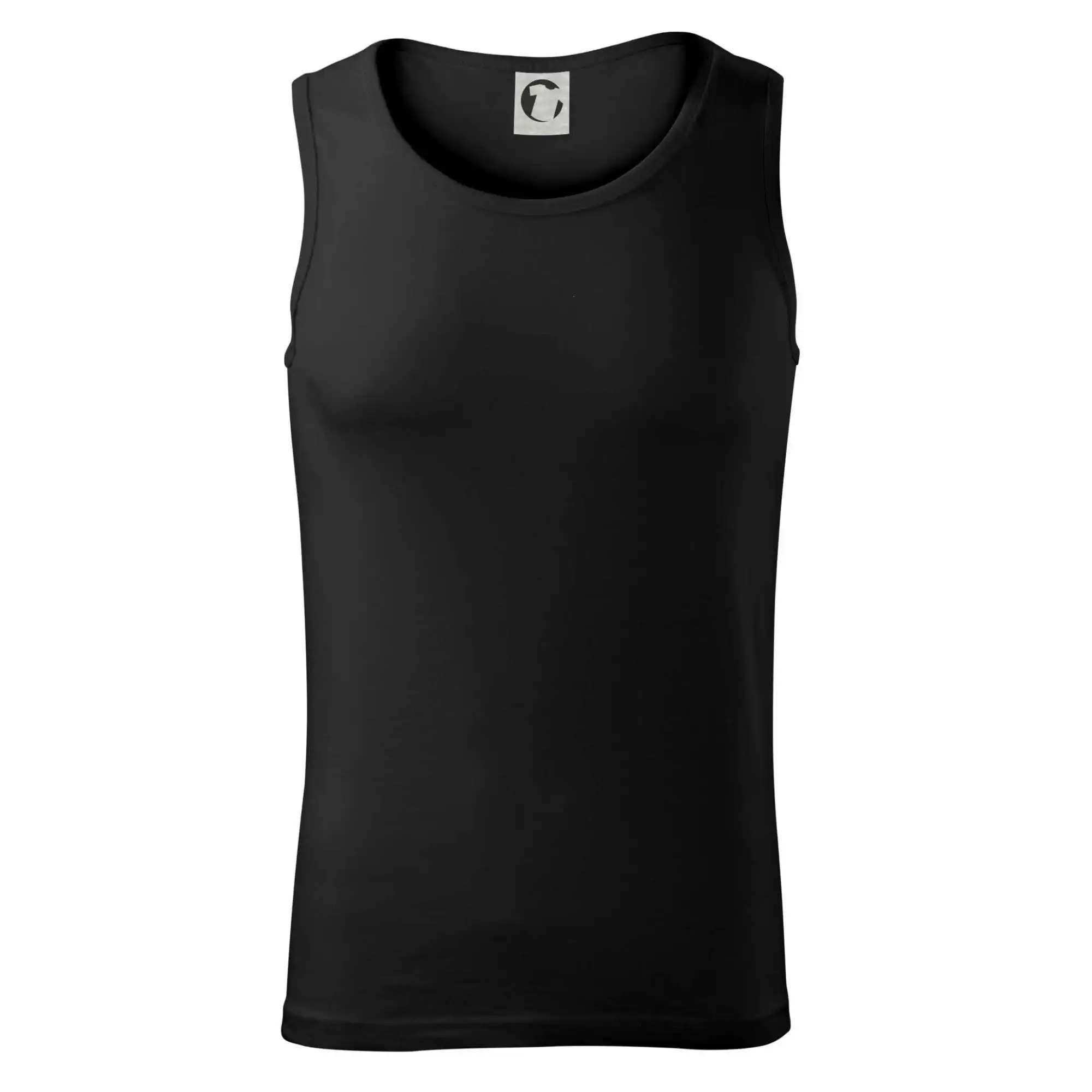 MyShirt tričká - Čierne tričko - Tielko pánske Core