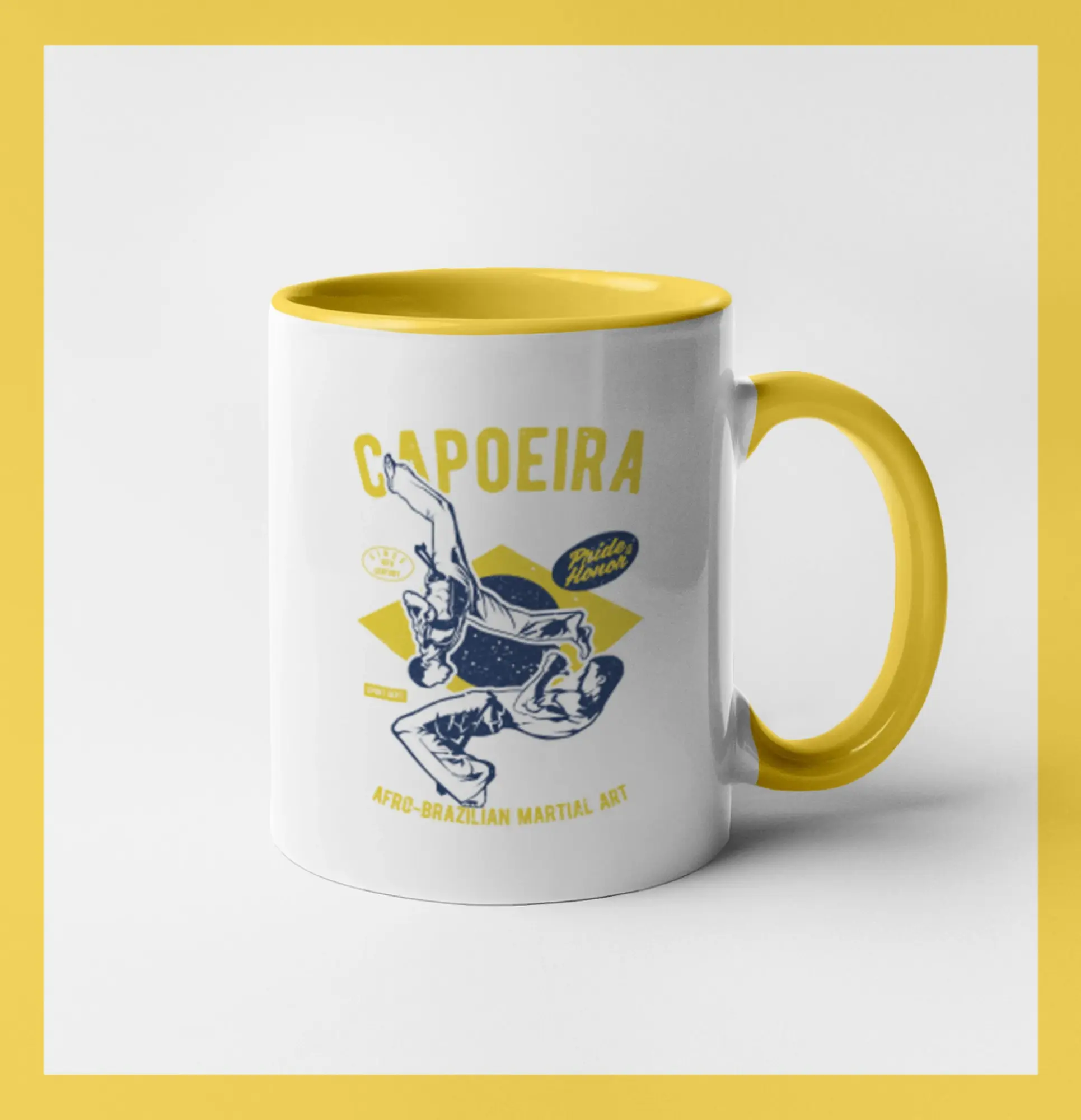 Tričká Capoeira - Capoeira  Afro-brazil art - Hrnček 