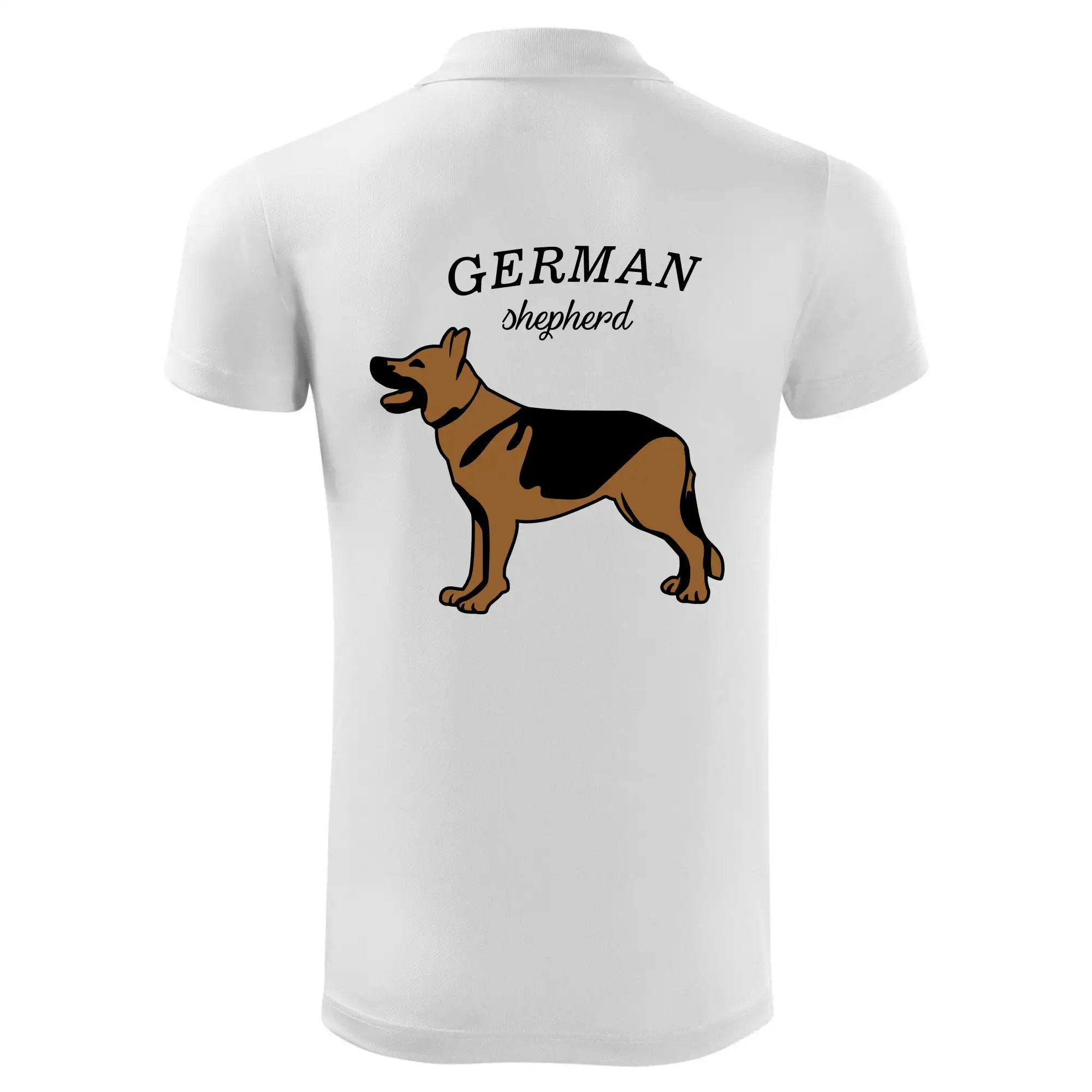 Německý ovčák - hnědý s nápisem