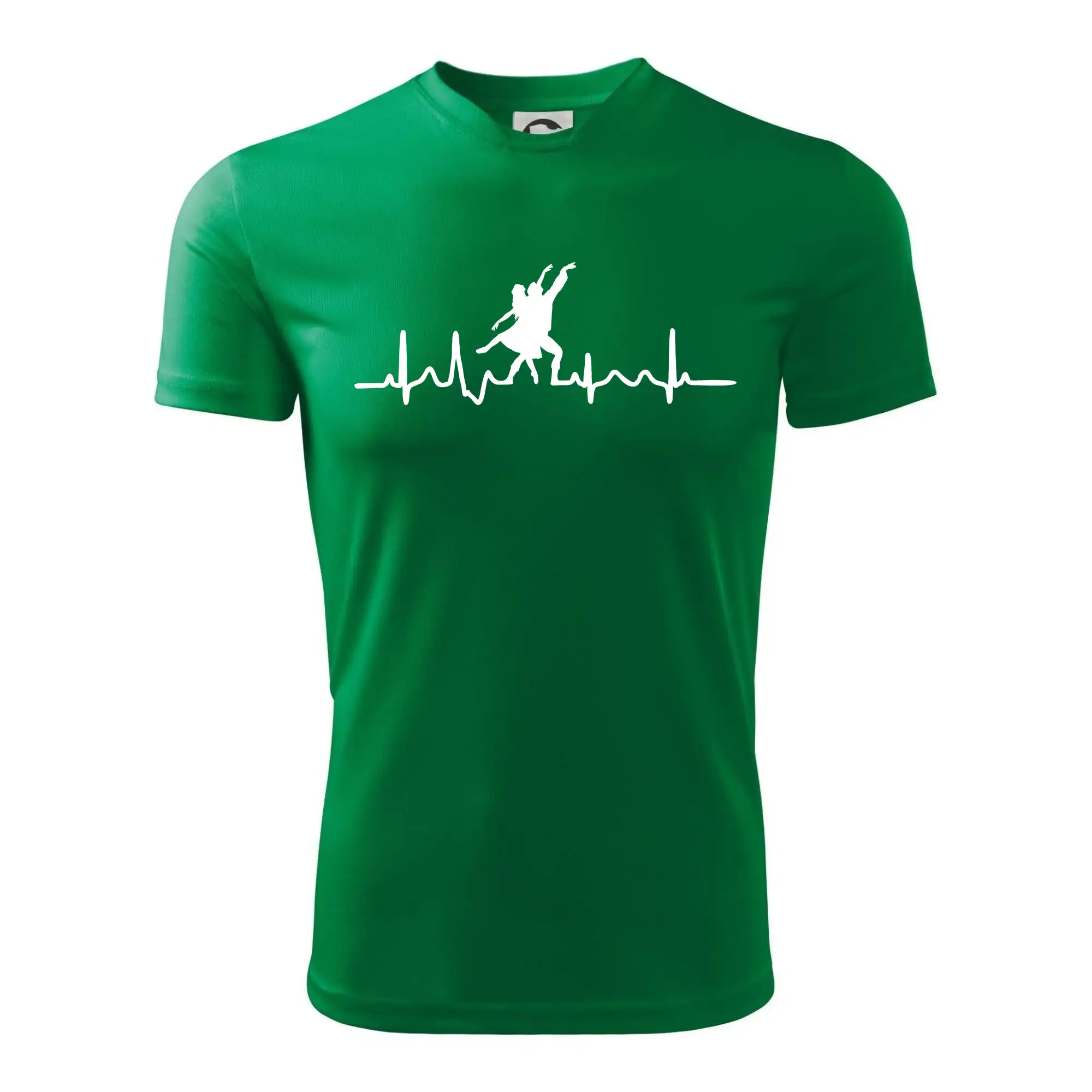 EKG tanec - tancujúca dvojica - Detské tričko športové