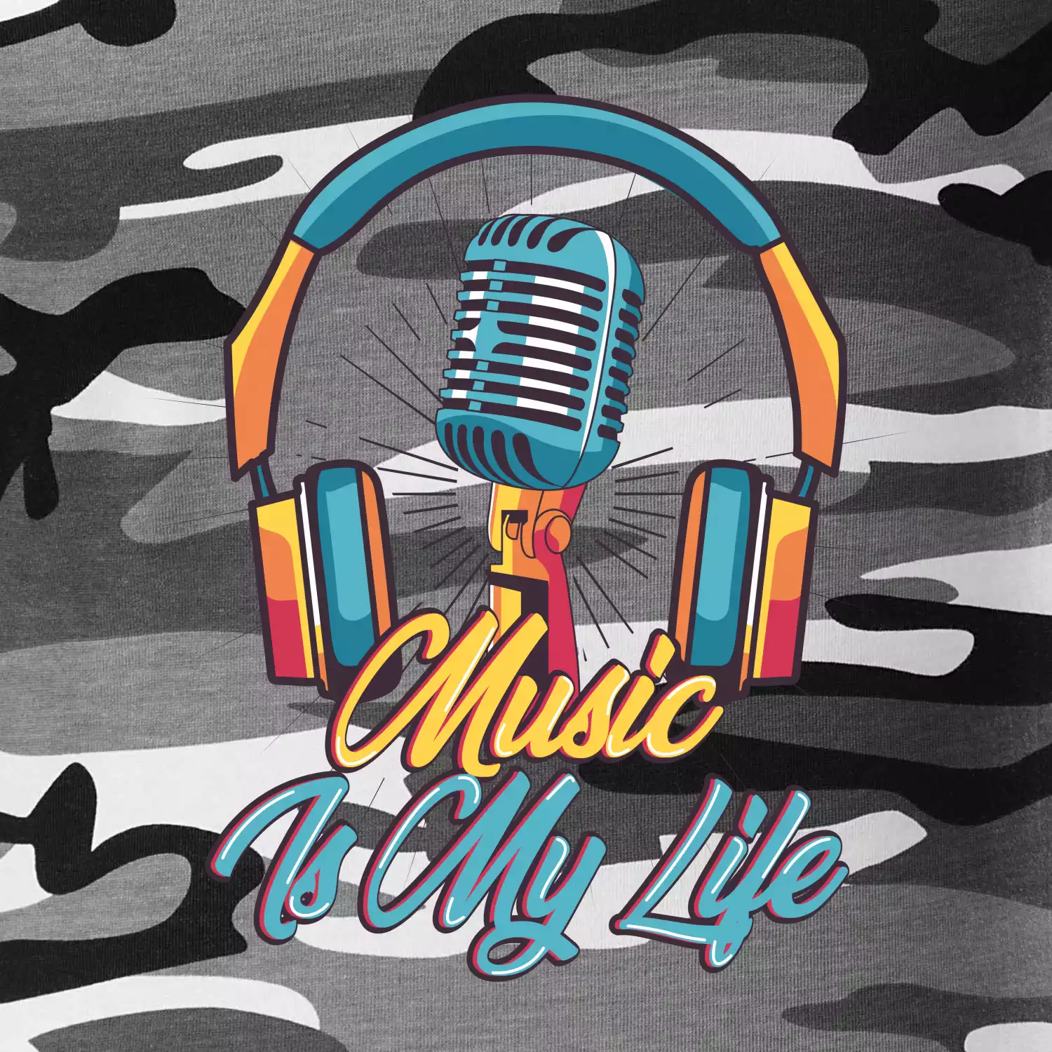 Music is my life sluchátka