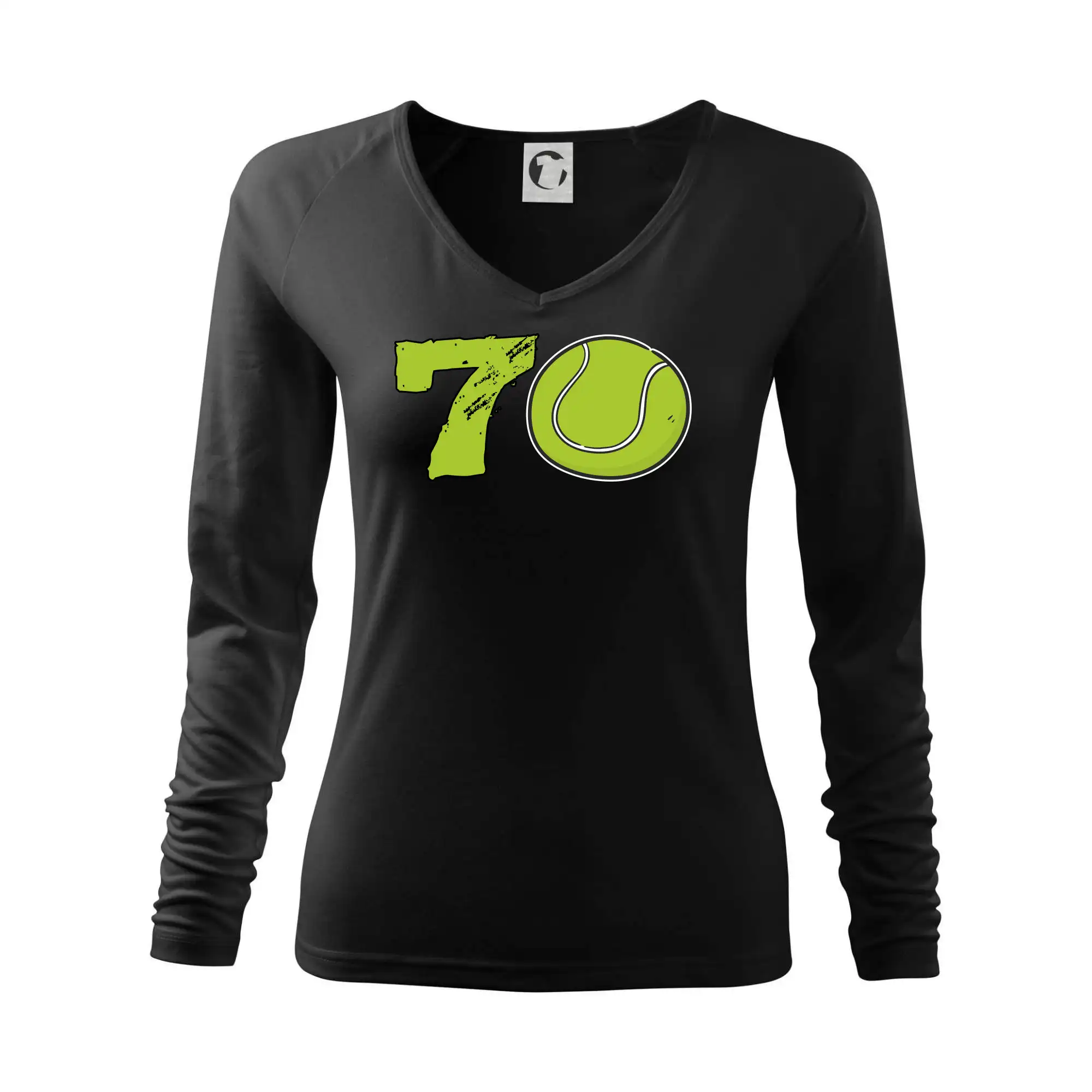 Tričká na tenis - Tenis okrúhle narodeniny 70 - Tričko dámske Elegance
