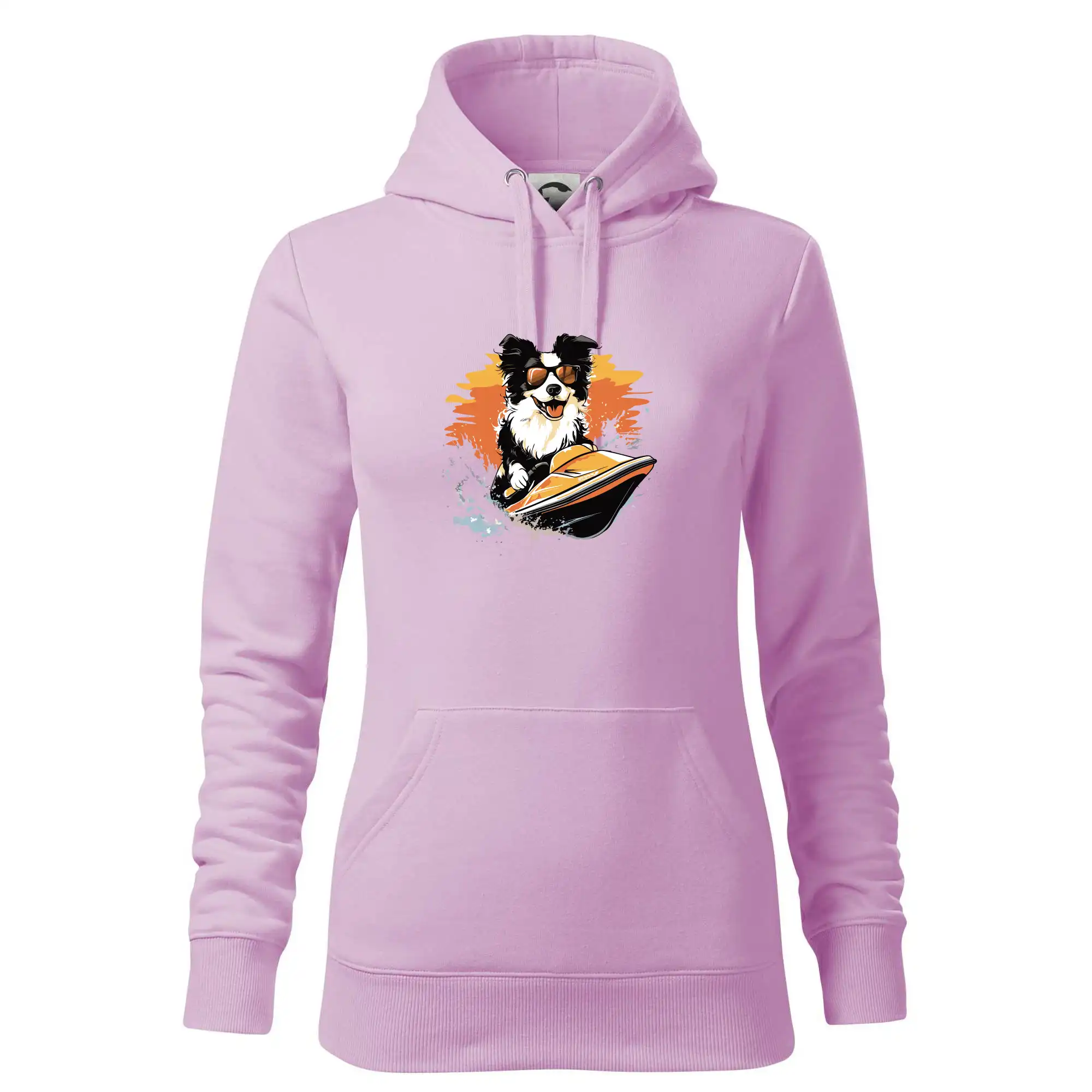 Border Kolie na vodním skútru