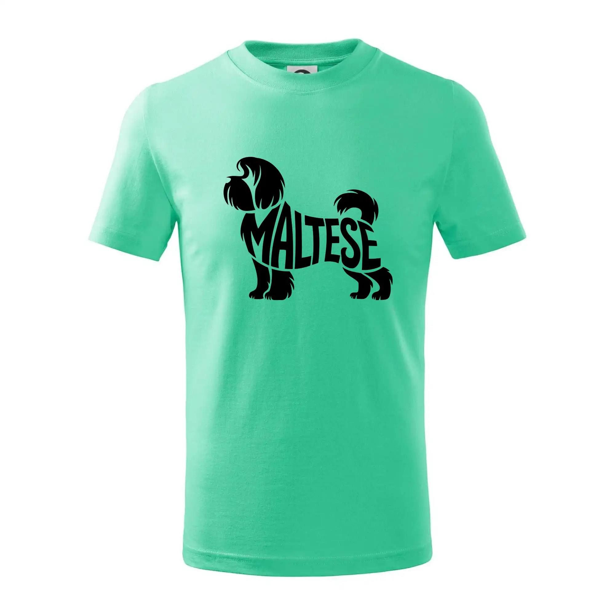 Maltézský psík nápis v těle