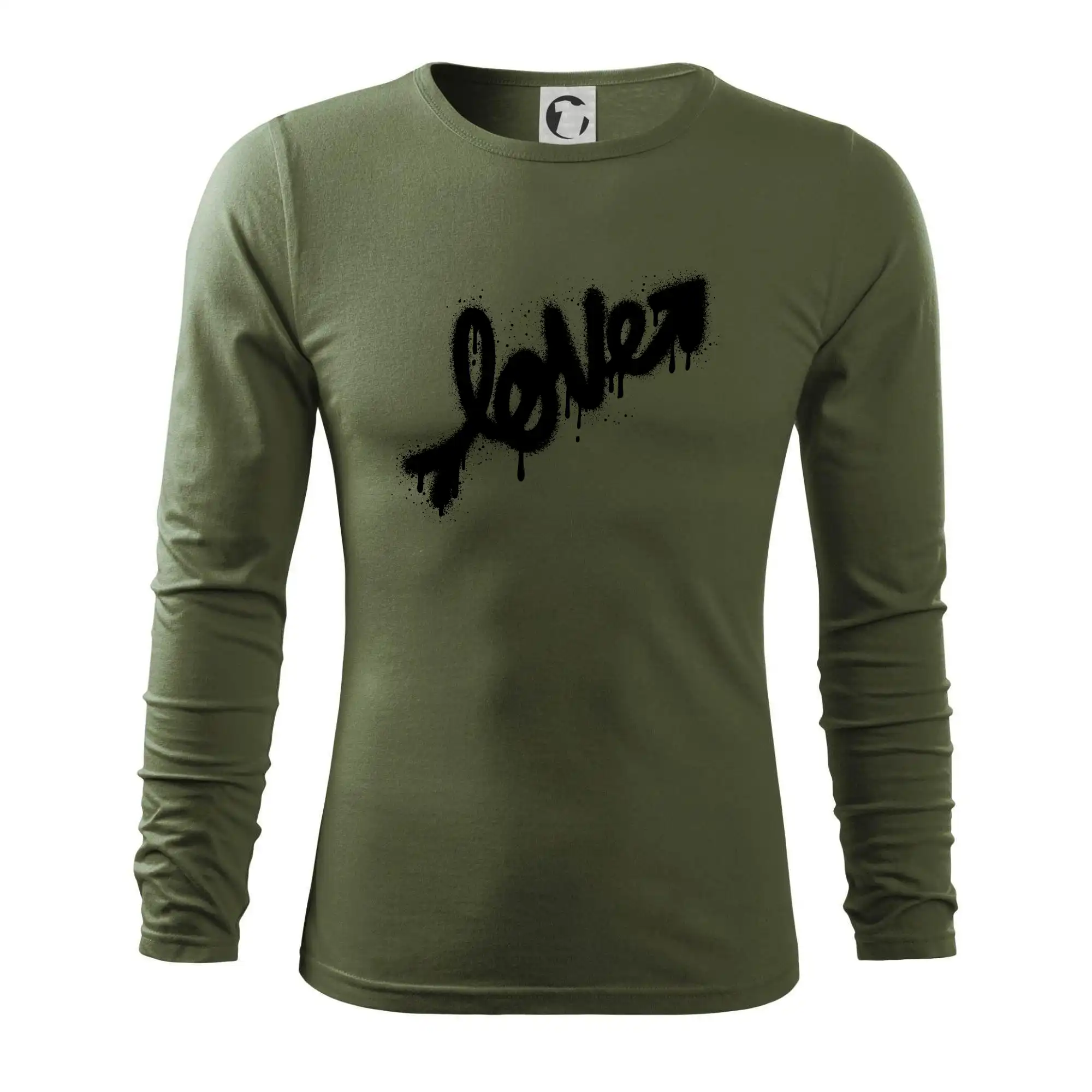 Tričká pre zamilovaných - Love sprej - Tričko s dlhým rukávom FIT-T long sleeve