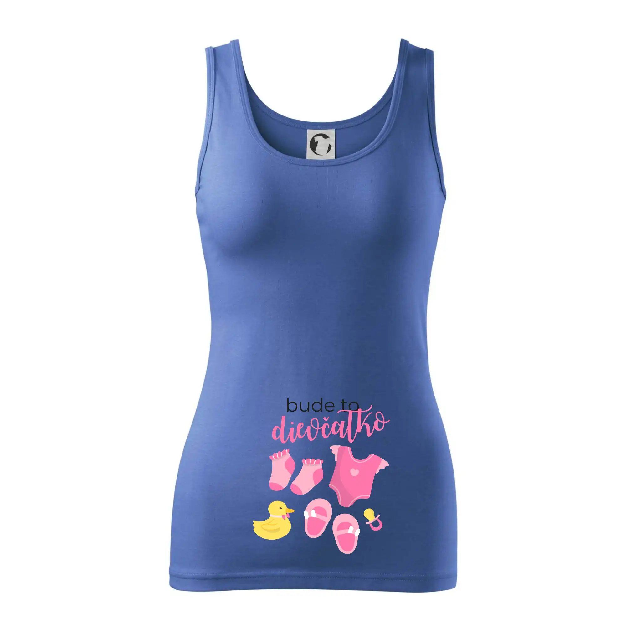 Tričká pre tehotné - Bude to dievčatko - Dámske tielko