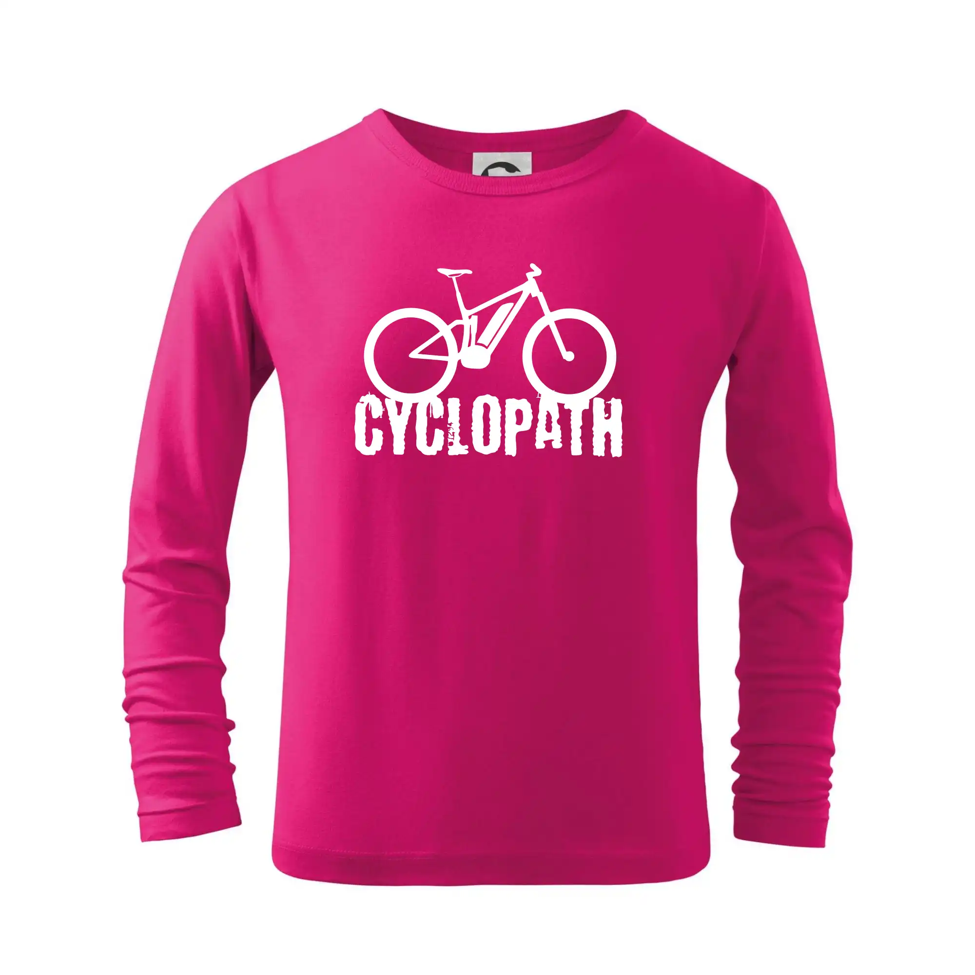 Tričko ako darček pre cyklistu - Cyclopath ebike - Tričko detské Long Sleeve