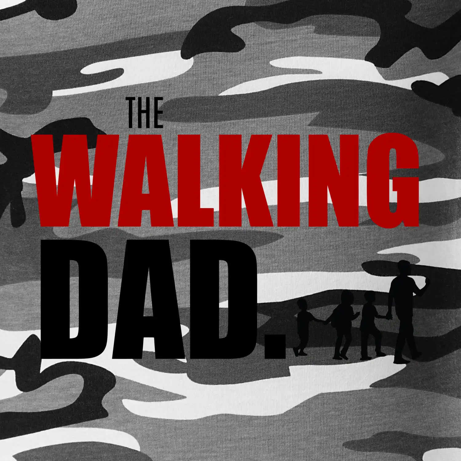 The walking dad tři děti
