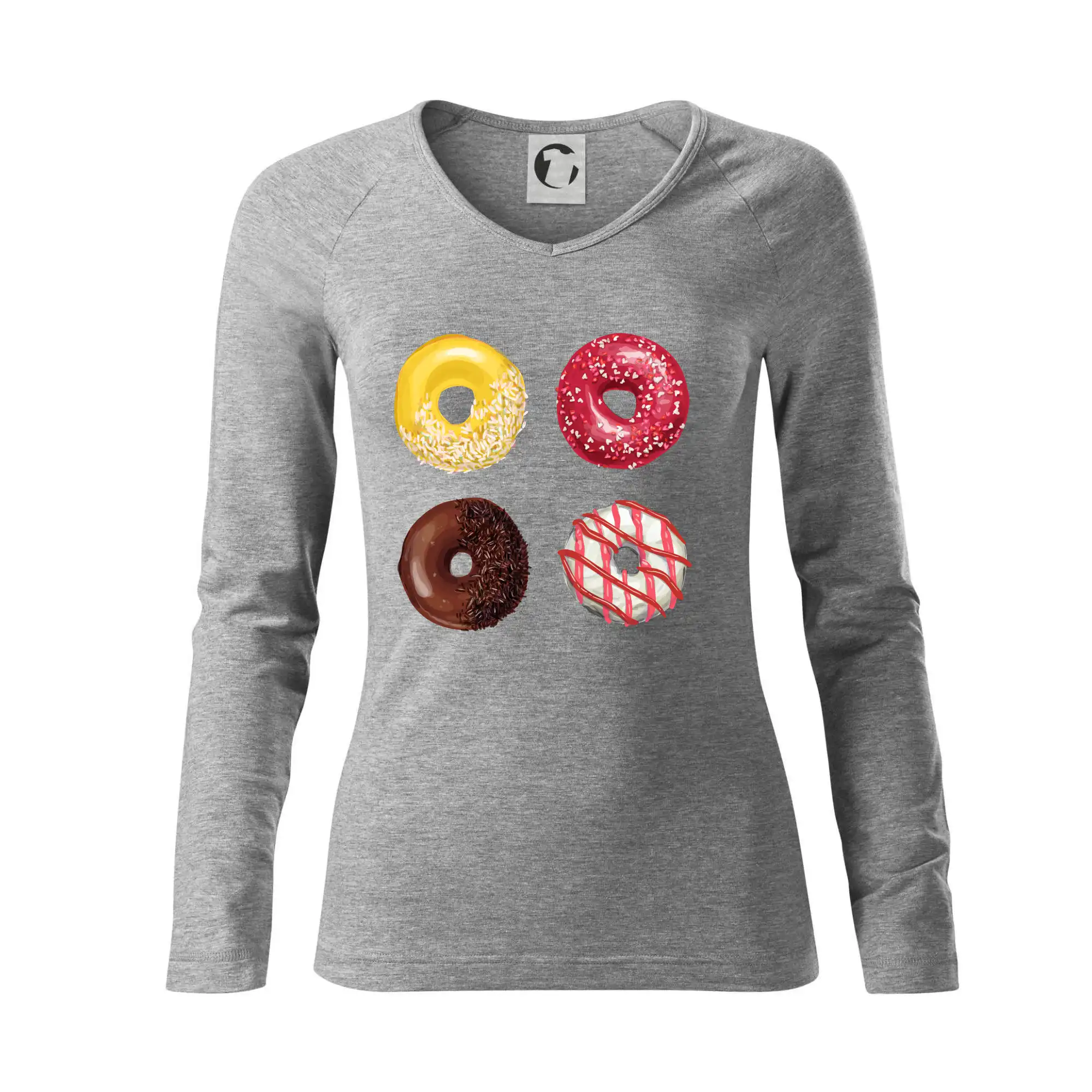 4 donuty - Tričko dámske Elegance