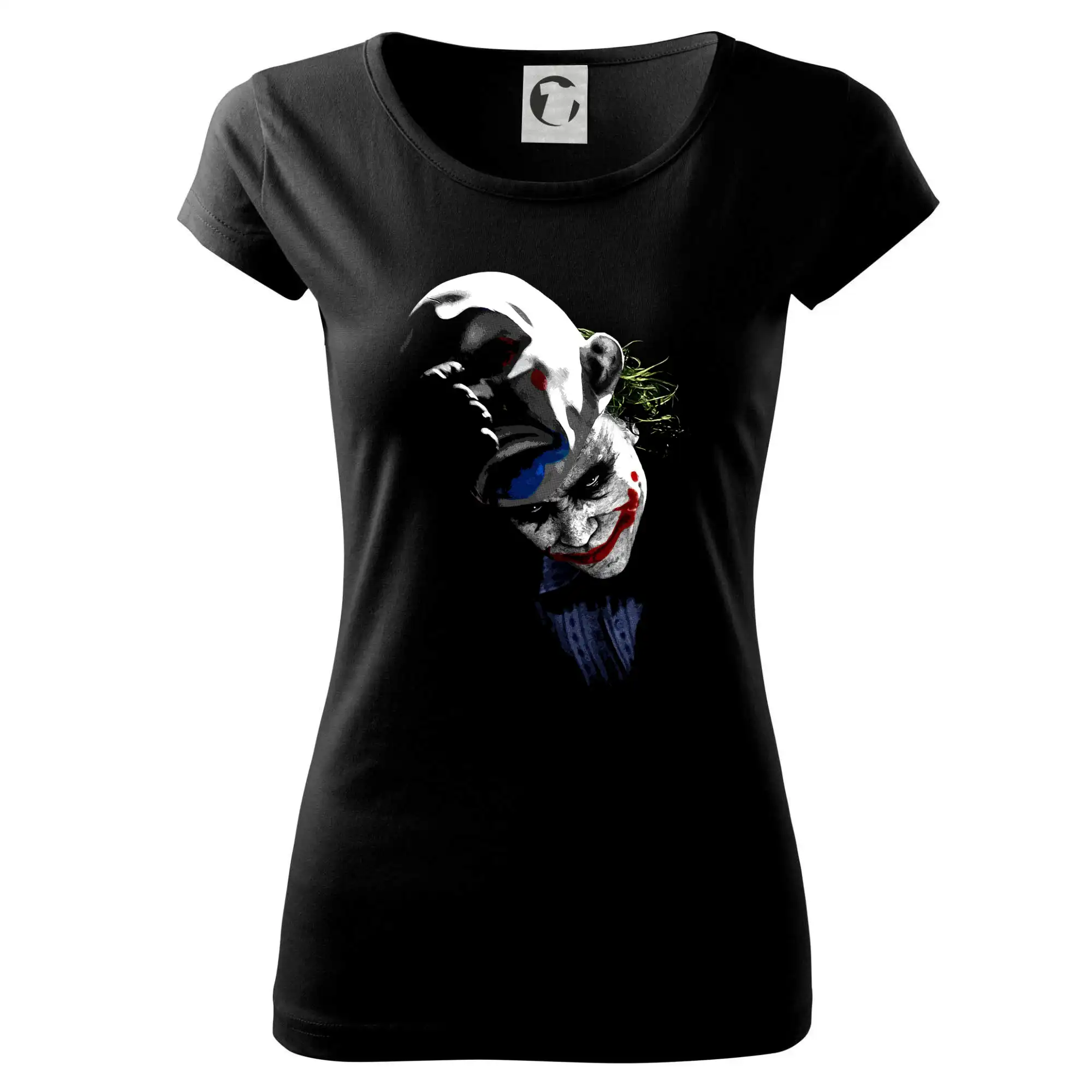 Grafické tričká - Joker - hlava - Dámske tričko Pure