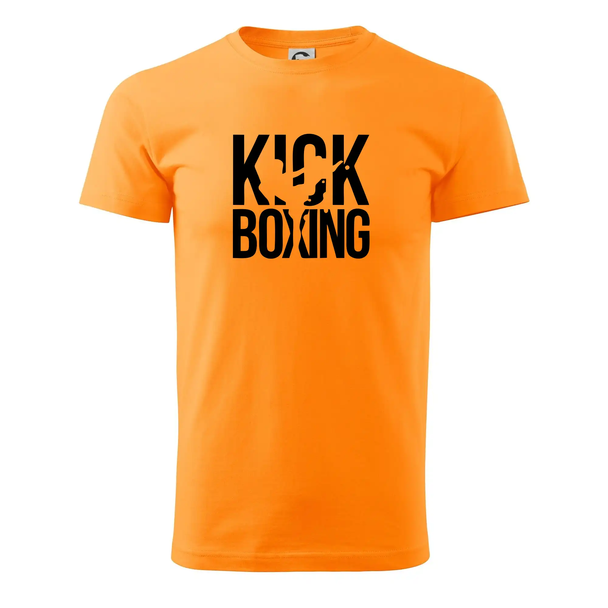 Tričká na box - Nápis Kick Boxing - Pánske tričko nižšej gramáže