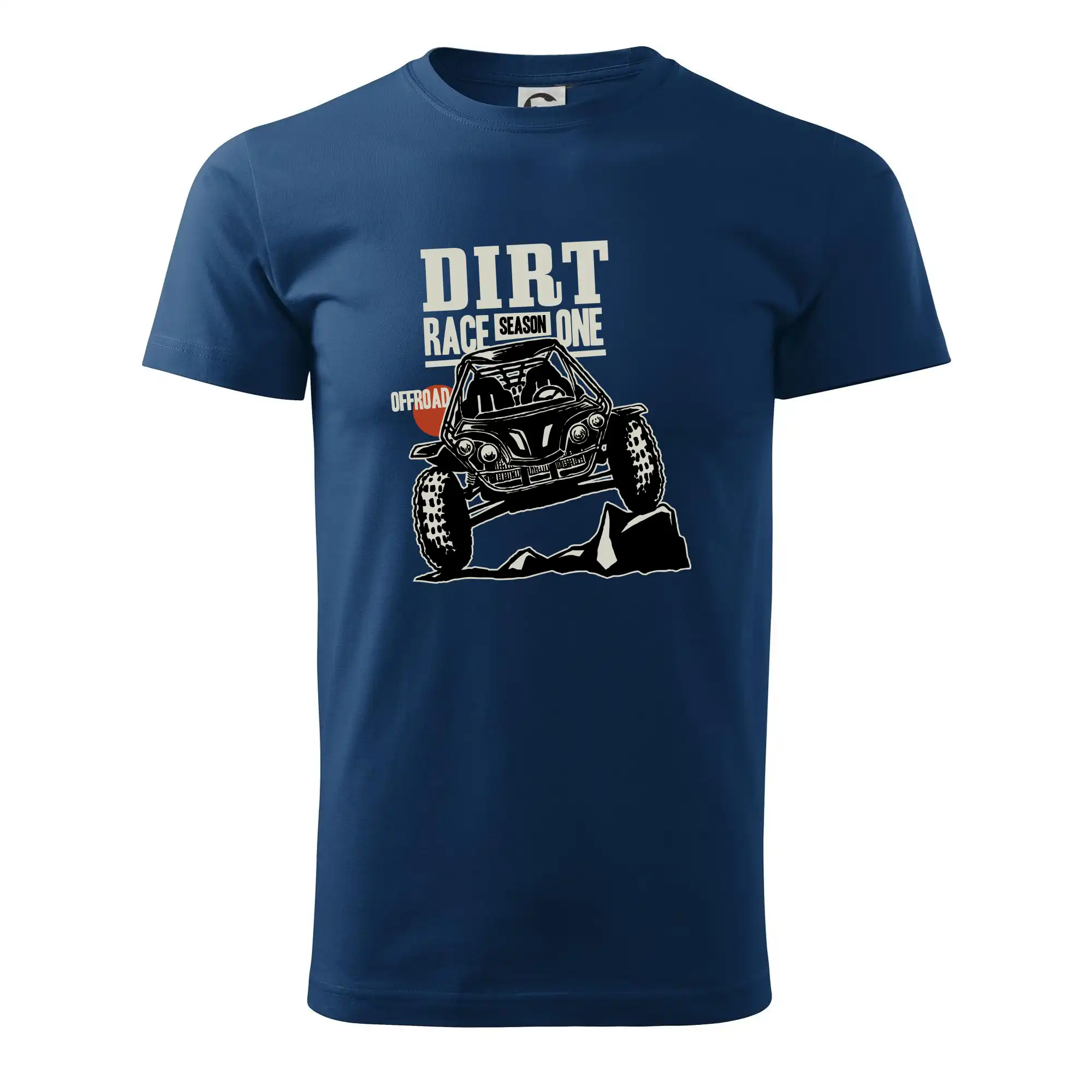 Auto tričká - Dirt race offroad - Klasické pánske tričko vyššej gramáže