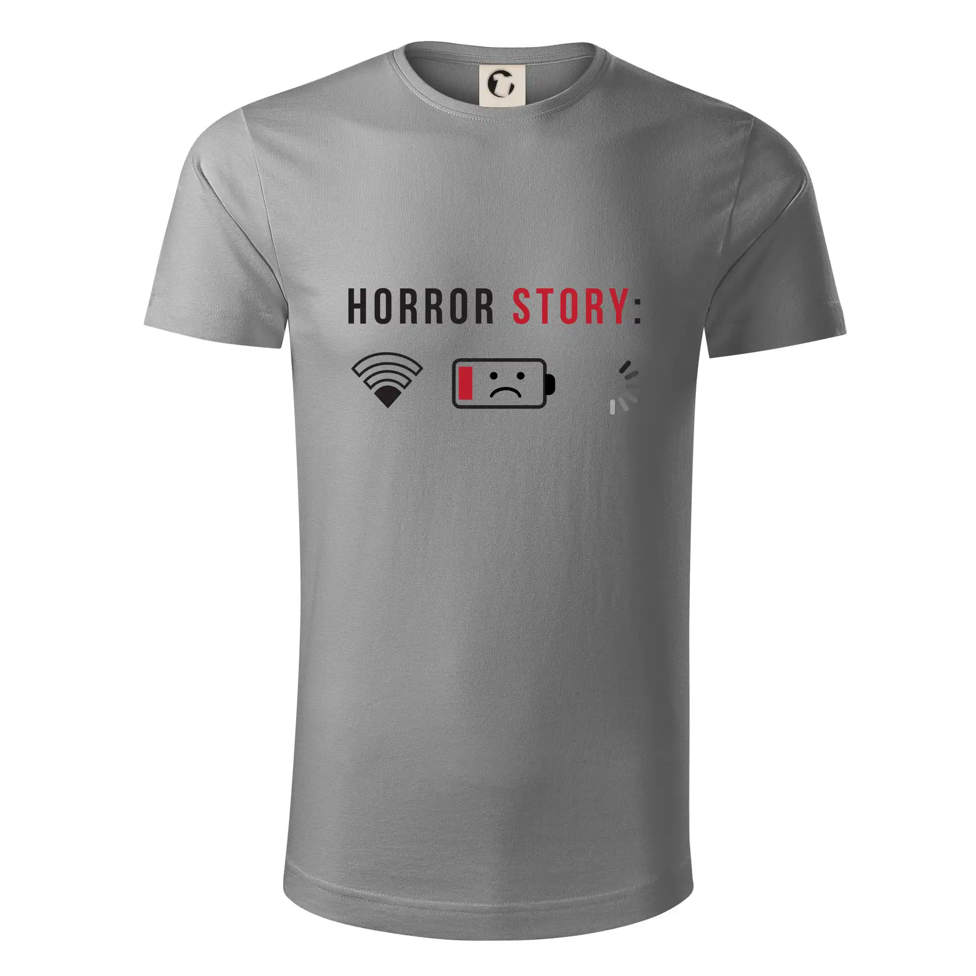 Tričká pre ajťákov - Horror story - Tričko z organickej bavlny