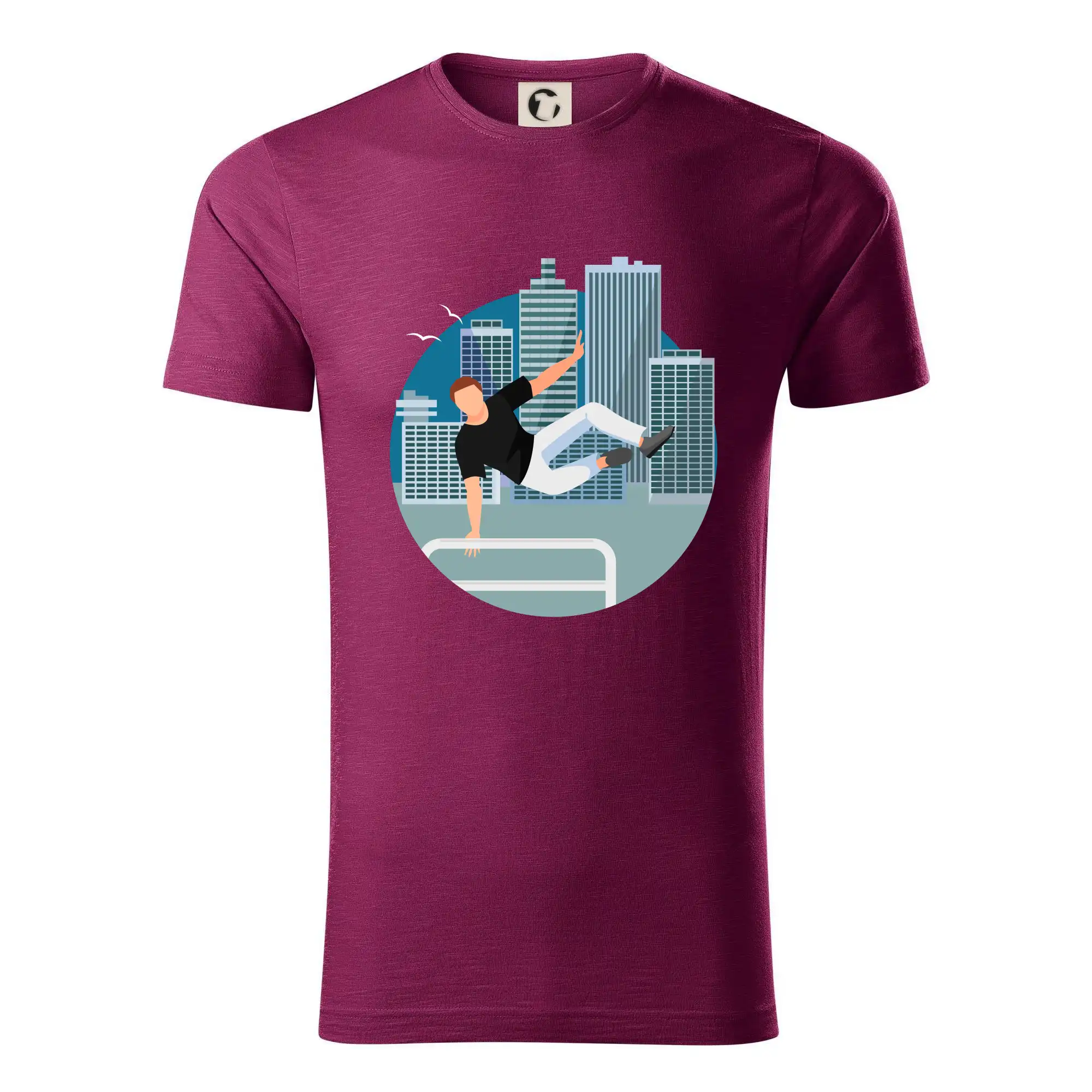 Ostatné športy - Parkour v meste - Tričko z organickej bavlny