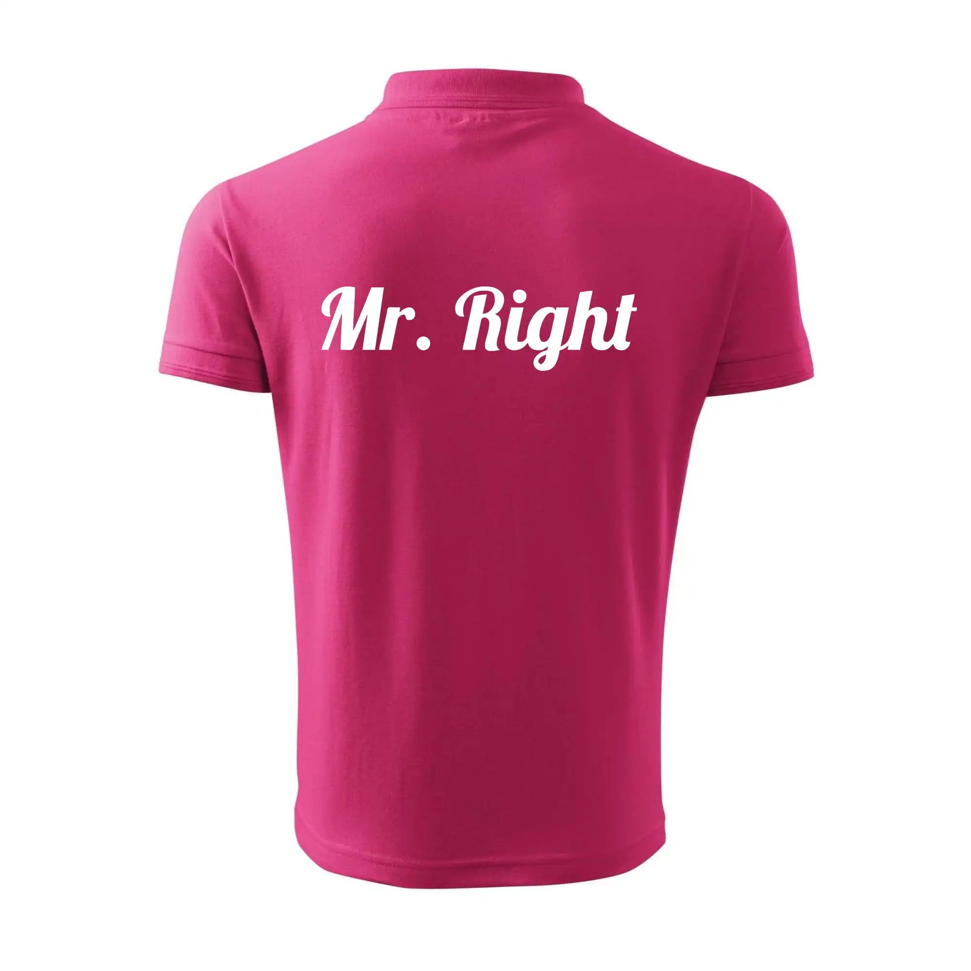 Tričká na párty - Mr Right - Polokošeľa pánska Pique Polo 203