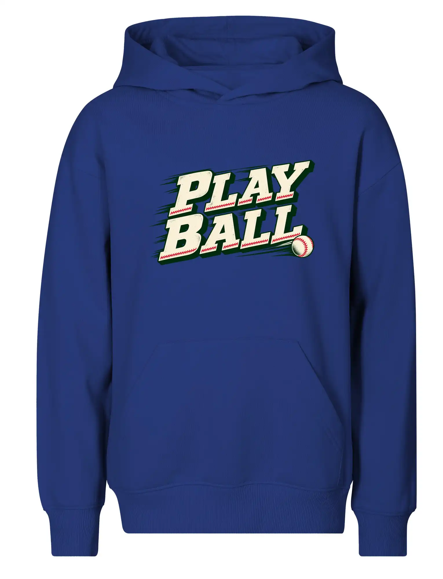 Play ball retro sportovní nápis