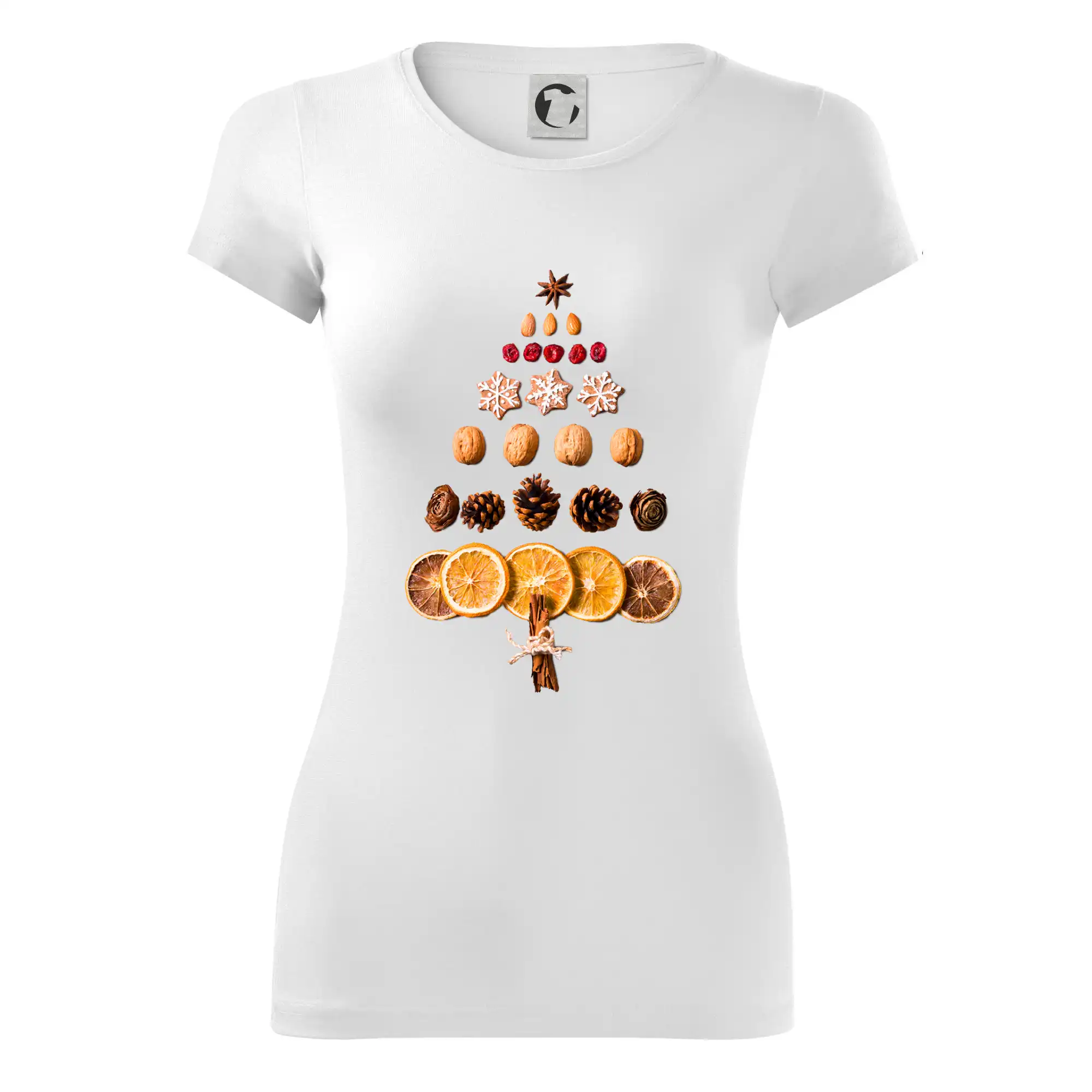 Vánoční stromeček ze sušených plodů