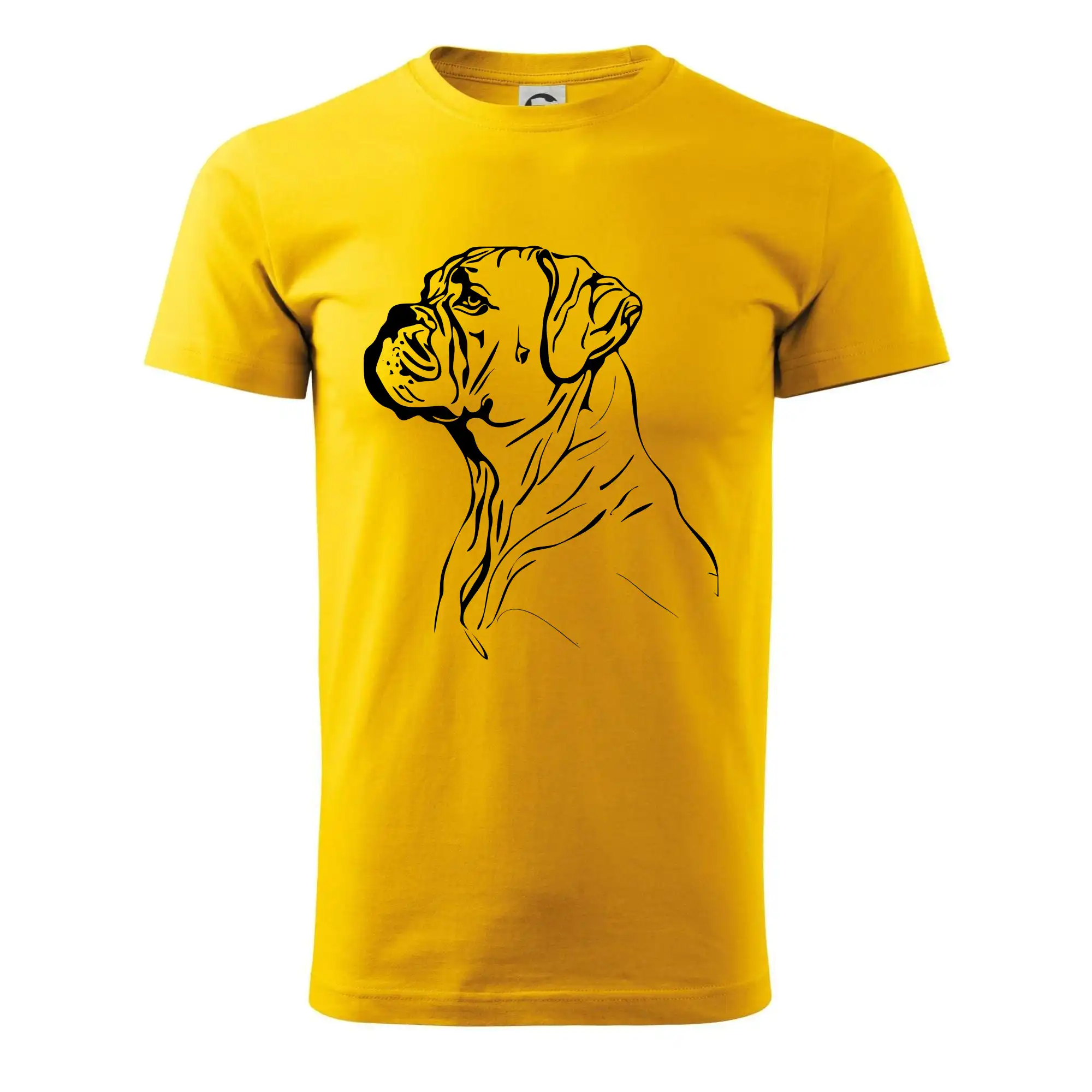 Boxer černá kresba