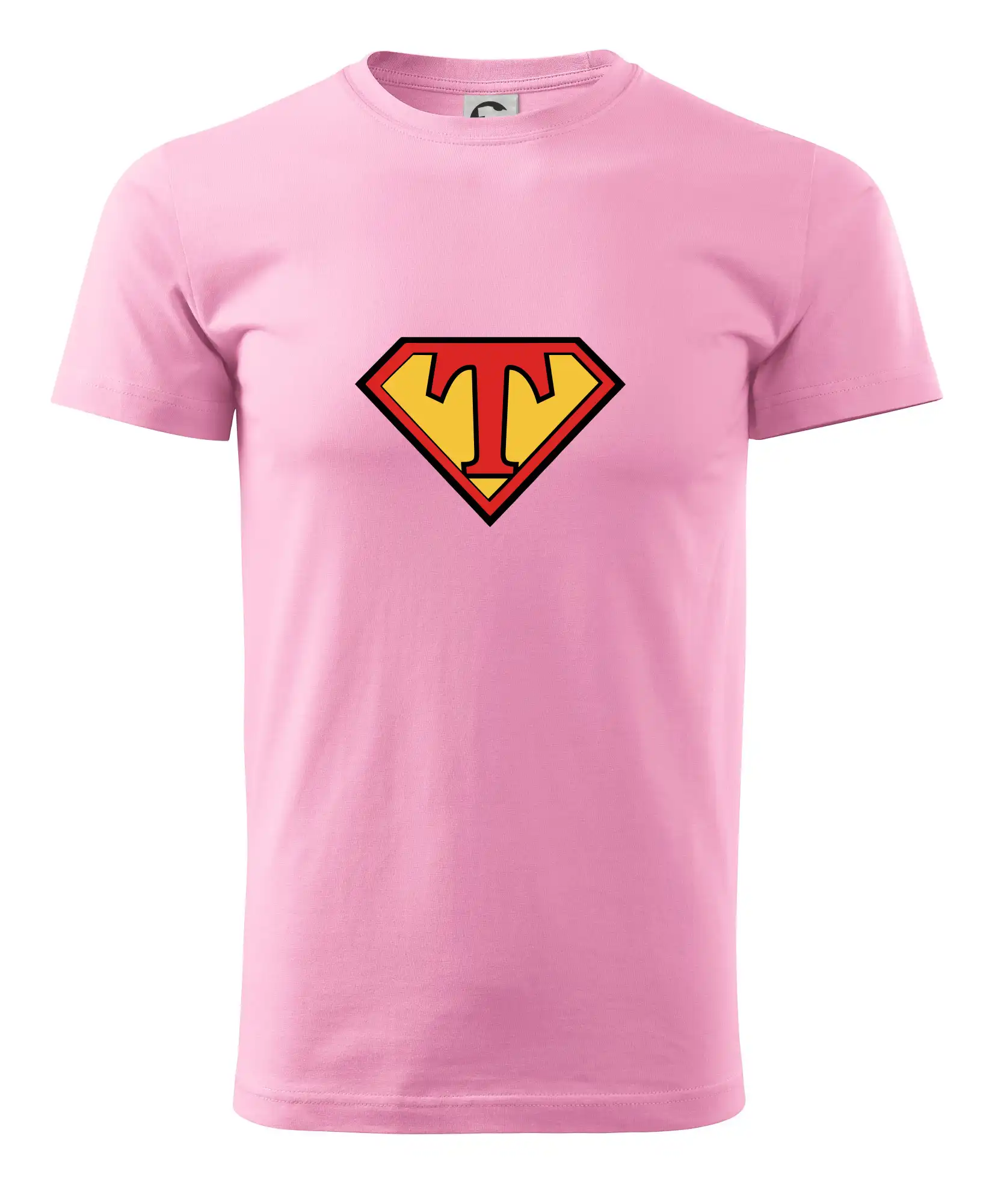Najlepší darček pre otecka ku dňu otcov - Superman písmeno - Pánske tričko nižšej gramáže