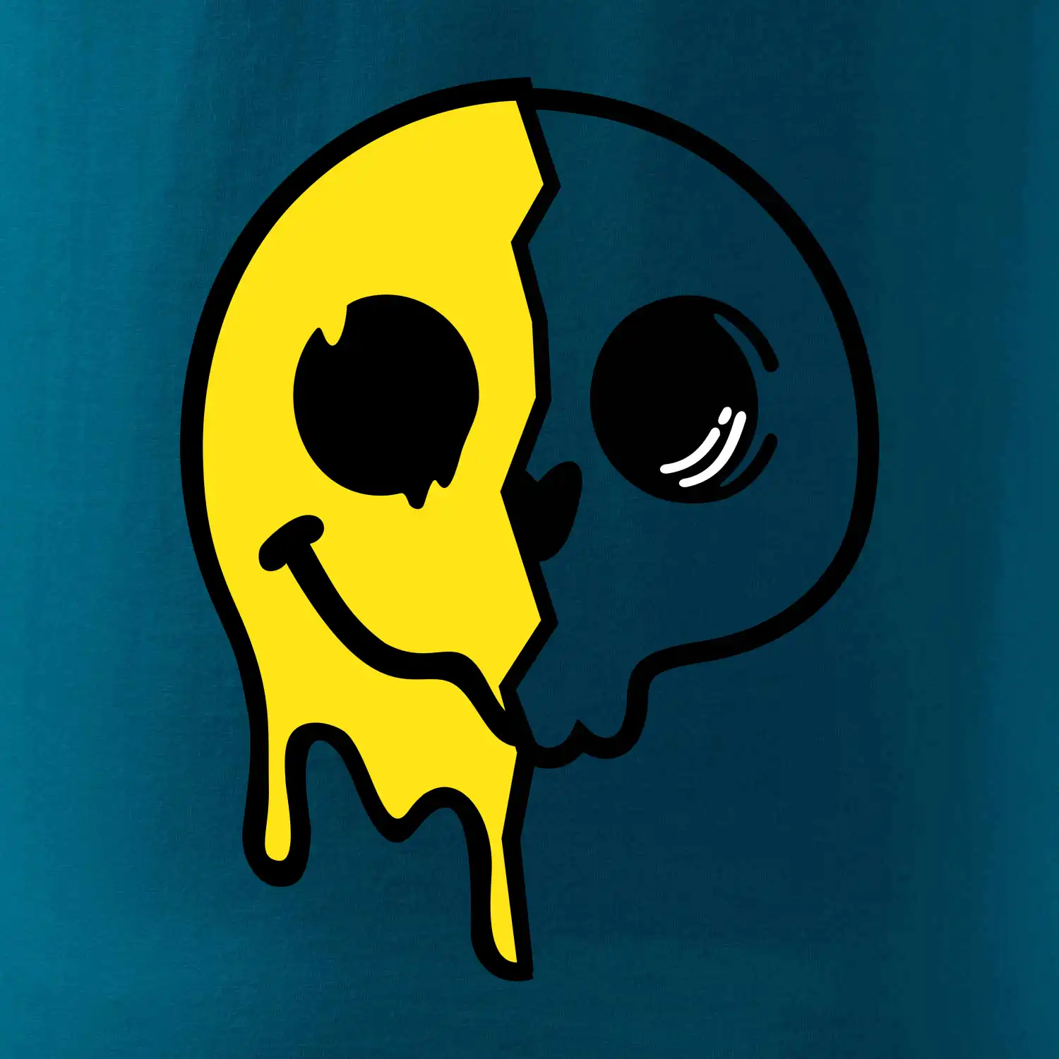 Yin & Yang lebka smajlík