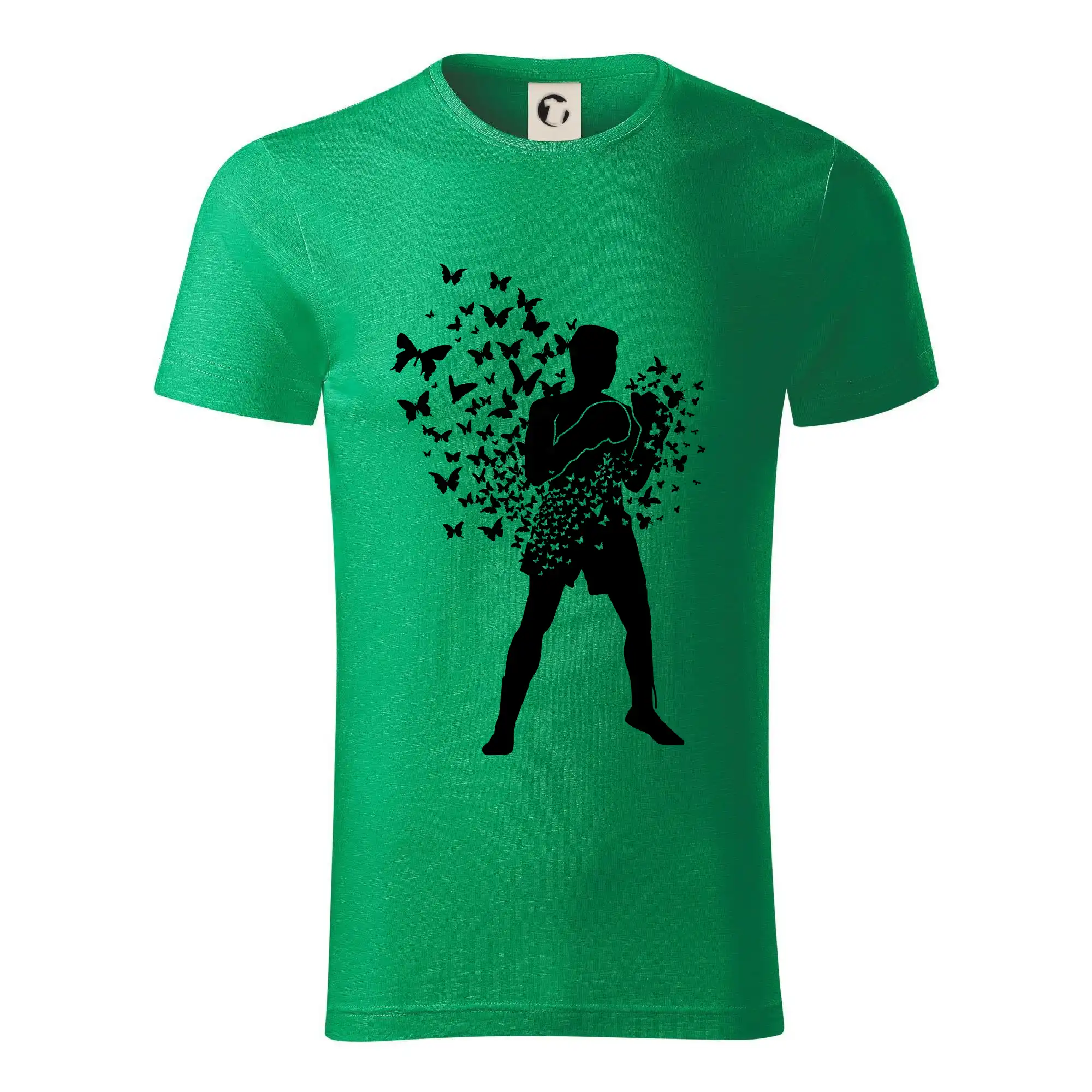 Tričká na box - Float Like Butterfly Sting Like Bee - Tričko z organickej bavlny