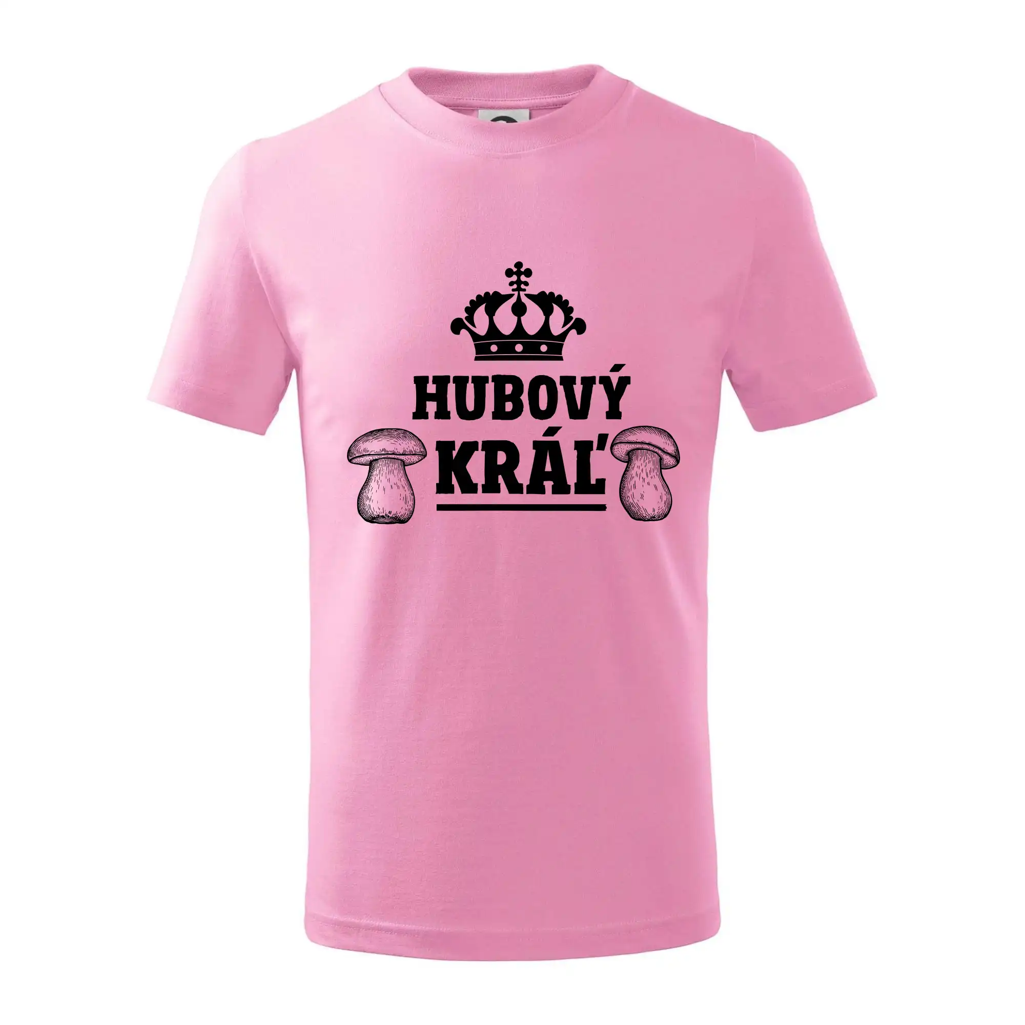 Tričká na chalupu - Hubový kráľ - Tričko detské bavlnené