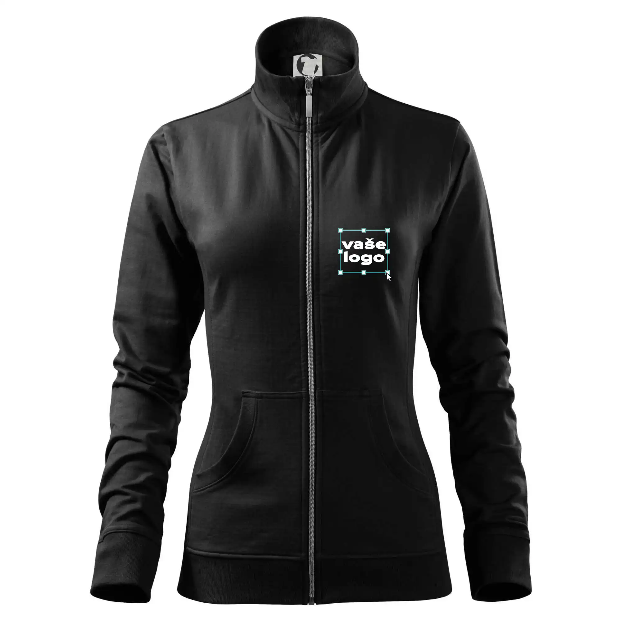 MyShirt tričká - Vlastné logo - Mikina s vlastným logom - Mikina dámska Viva bez kapucne